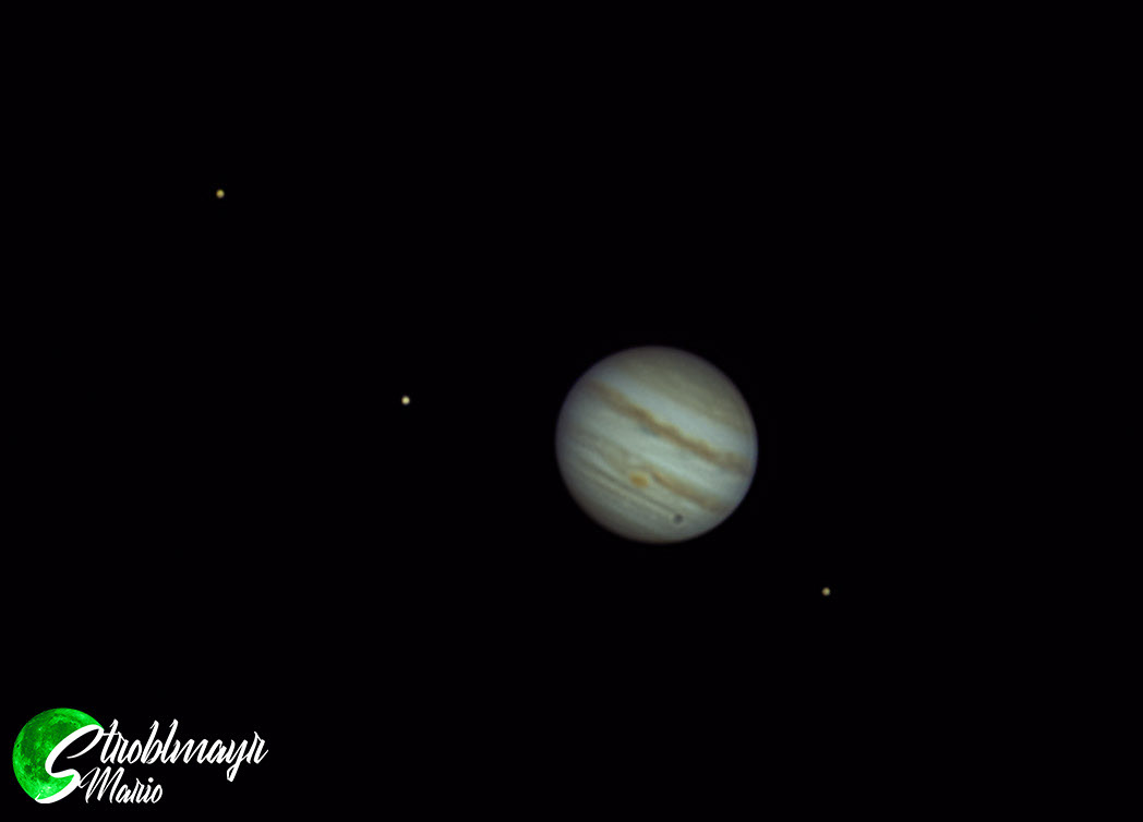 Jupiter im Meade 10" SC Teleskop am 18.2.24