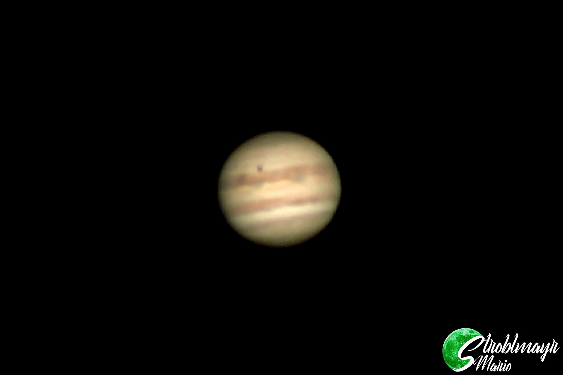 Jupiter im 200/1200 Dobson, 8.8.2020