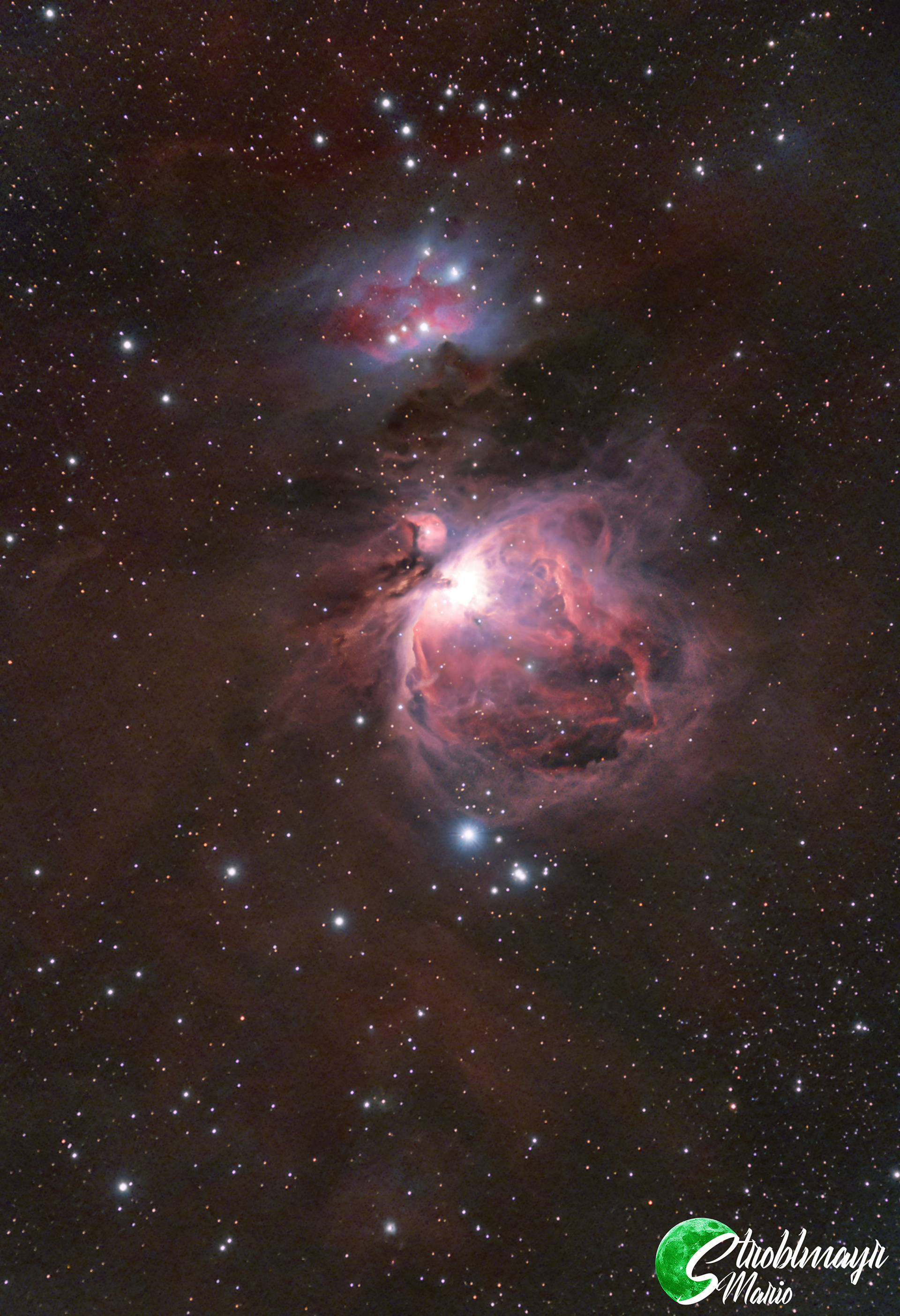 Orionnebel im 60/330 Apo mit ZWO ASI 294 MC - 2/2023