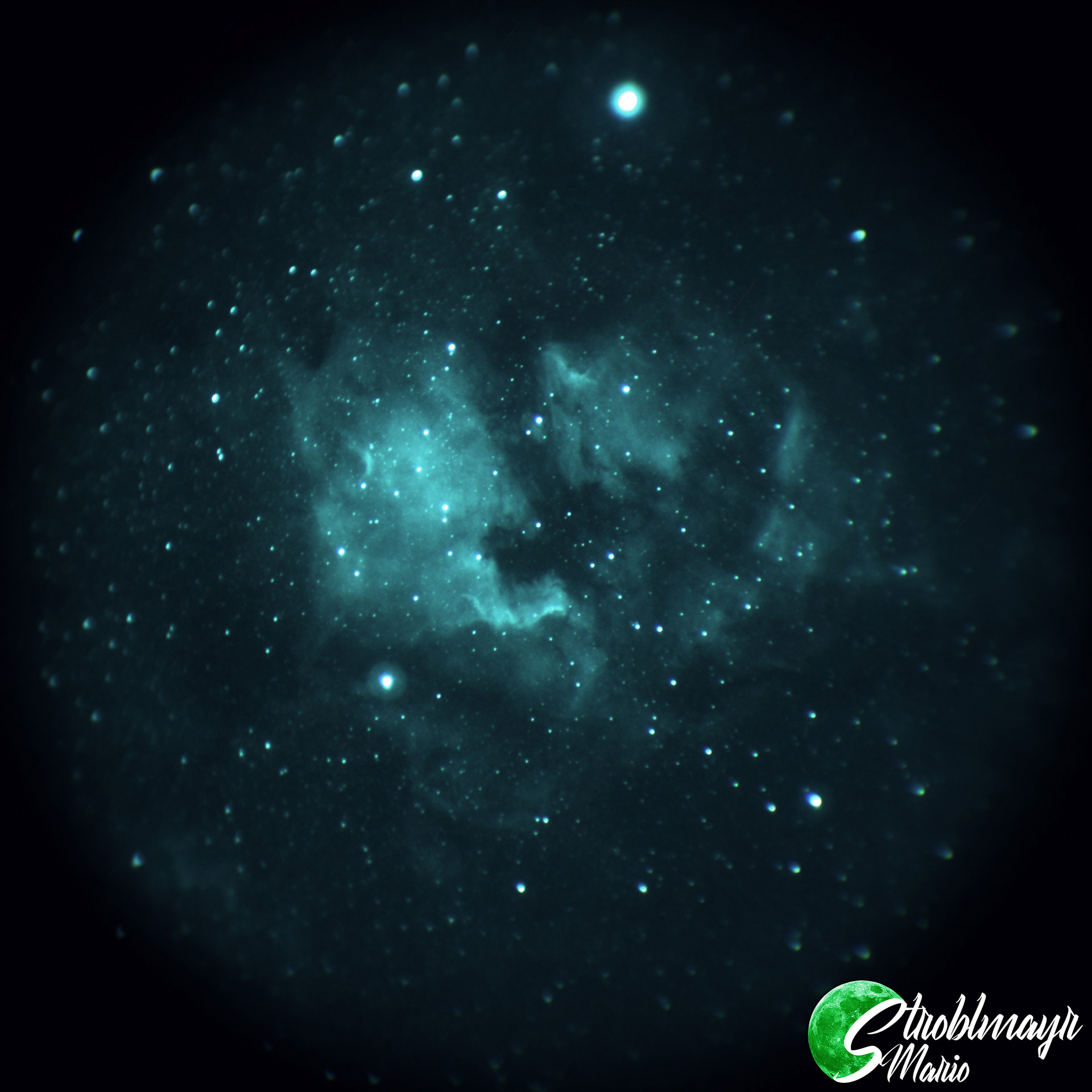 NV Nordamerikanebel (NGC 7000) im 60/330 Refraktor, 5.6.2021