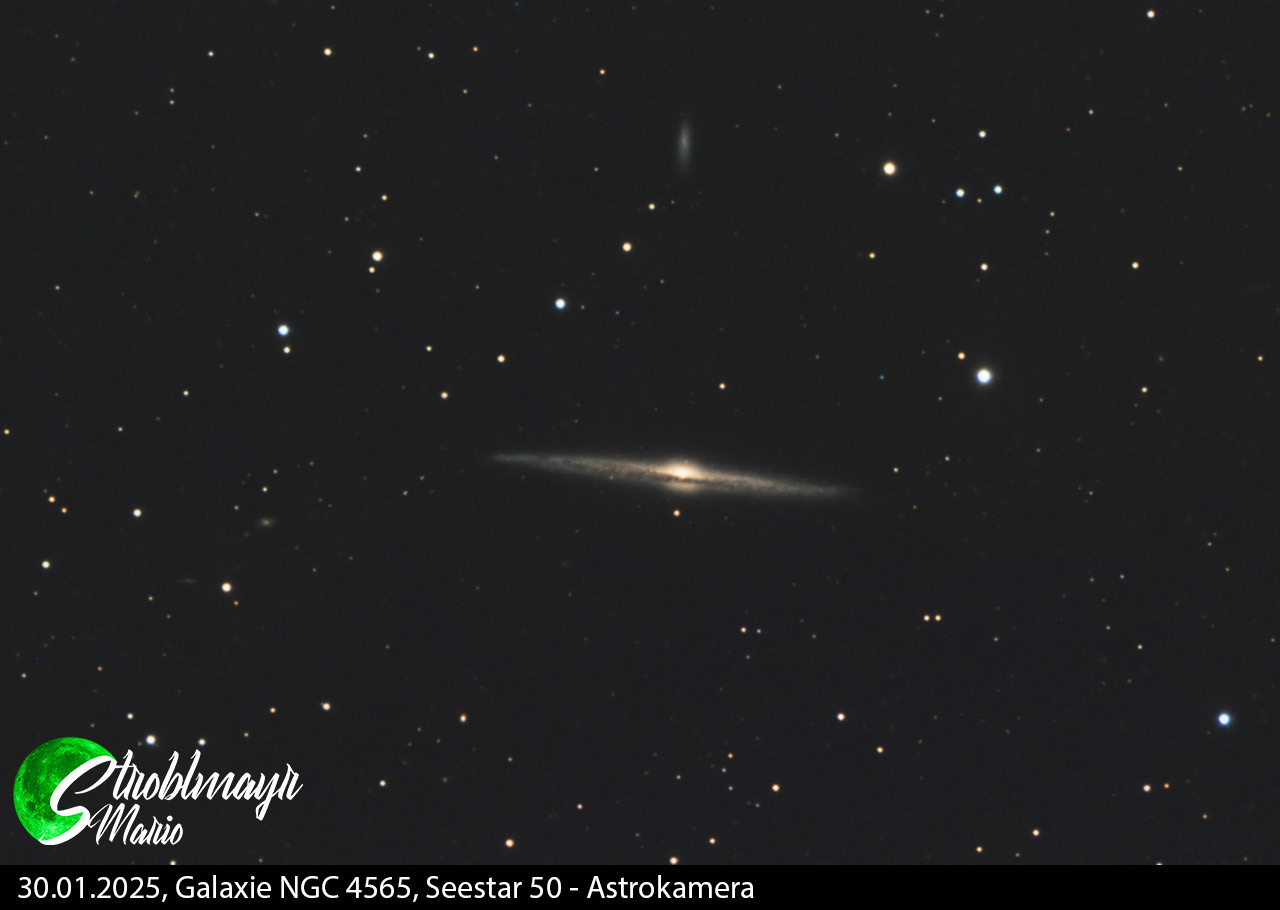 Seestar 50: Galaxie NGC 4564 am 30.1.25