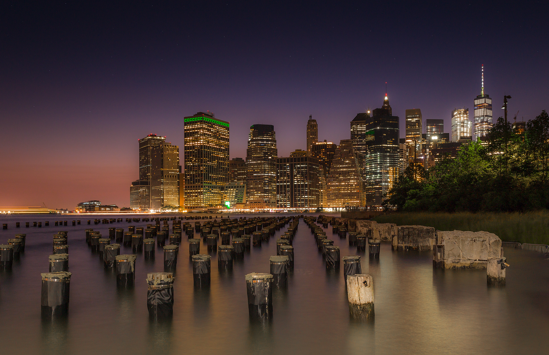 Atardecer desde Brooklyn