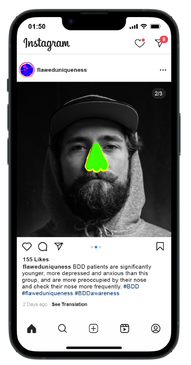 Flawed Uniqueness Instagram
