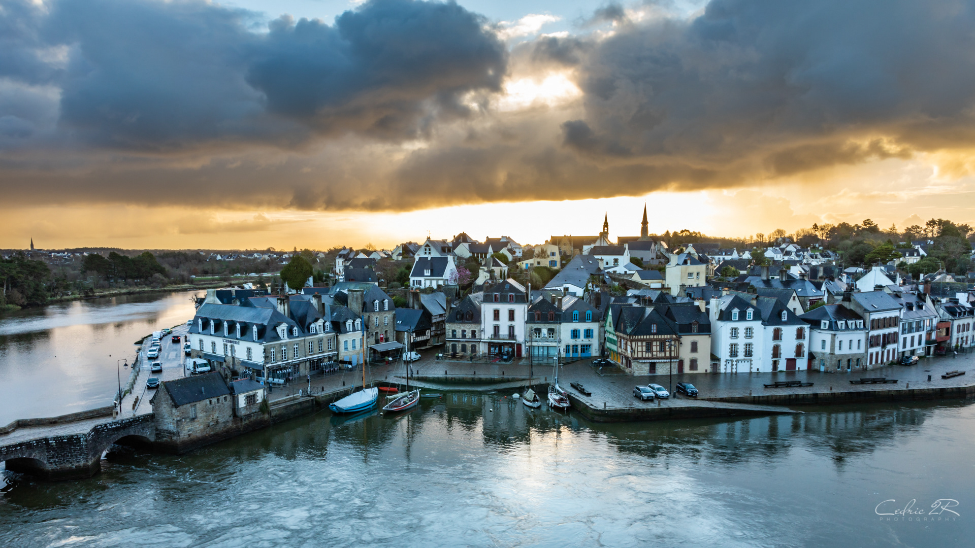 Le port de Saint GOUSTAN AURAY