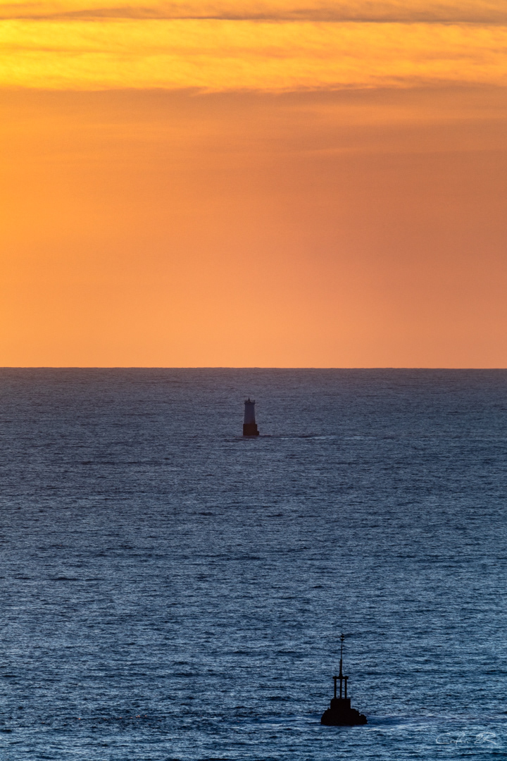 balise au large de Pen-Hir