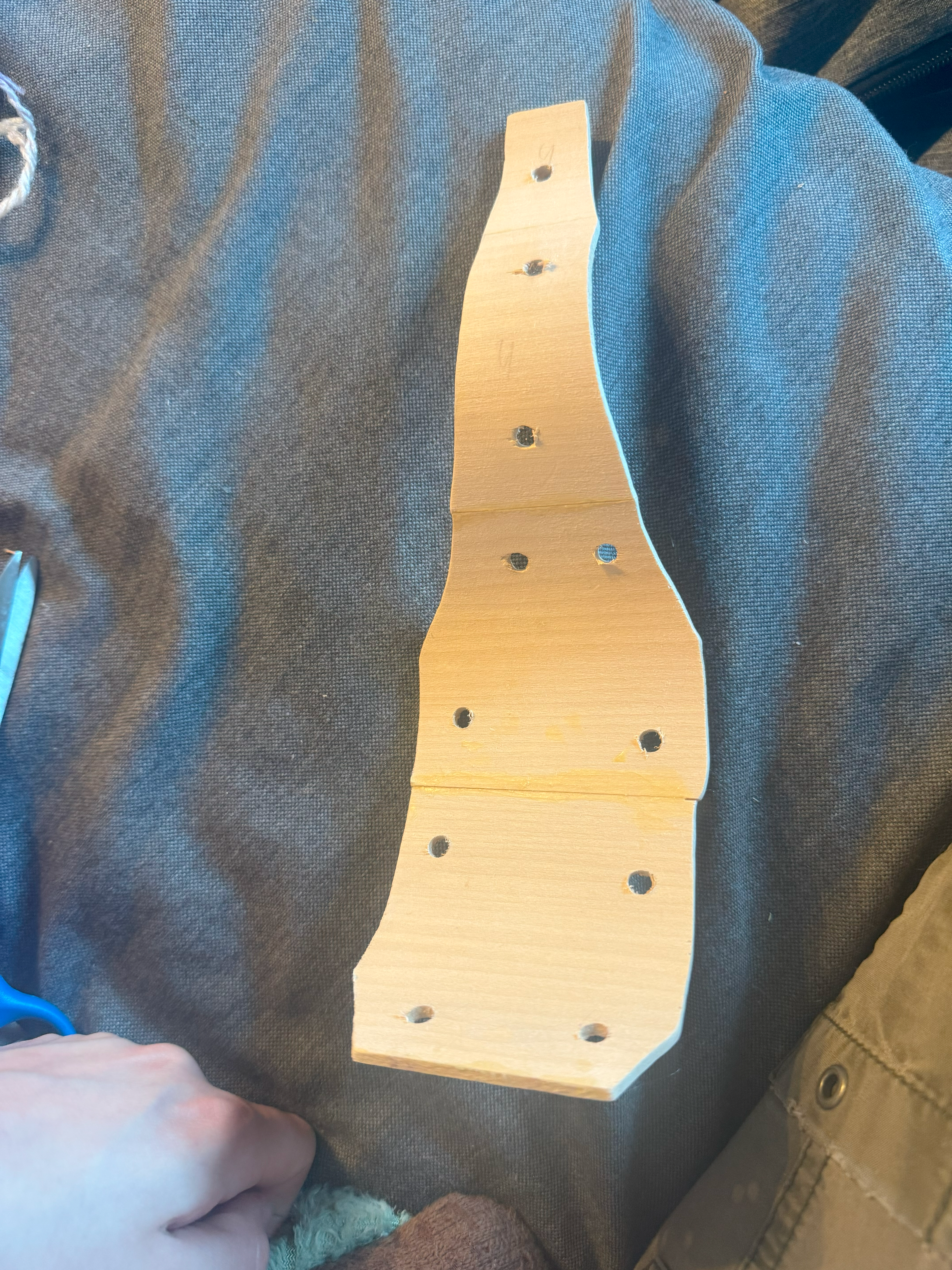 rough wood pieces