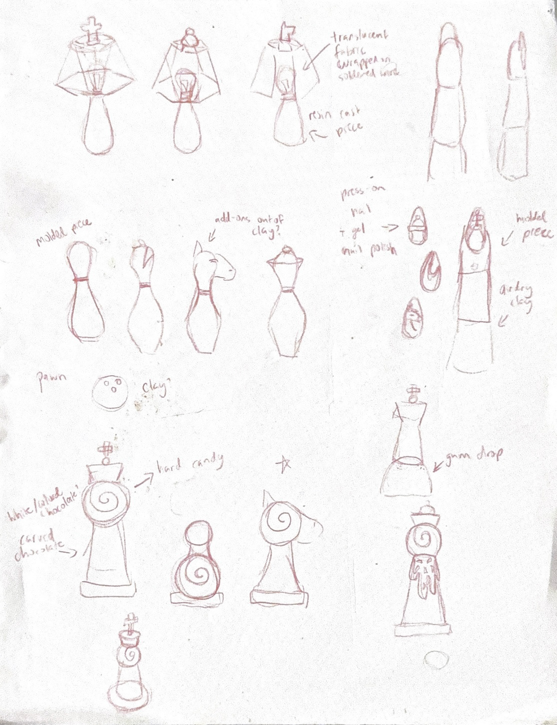 initial sketch ideas
