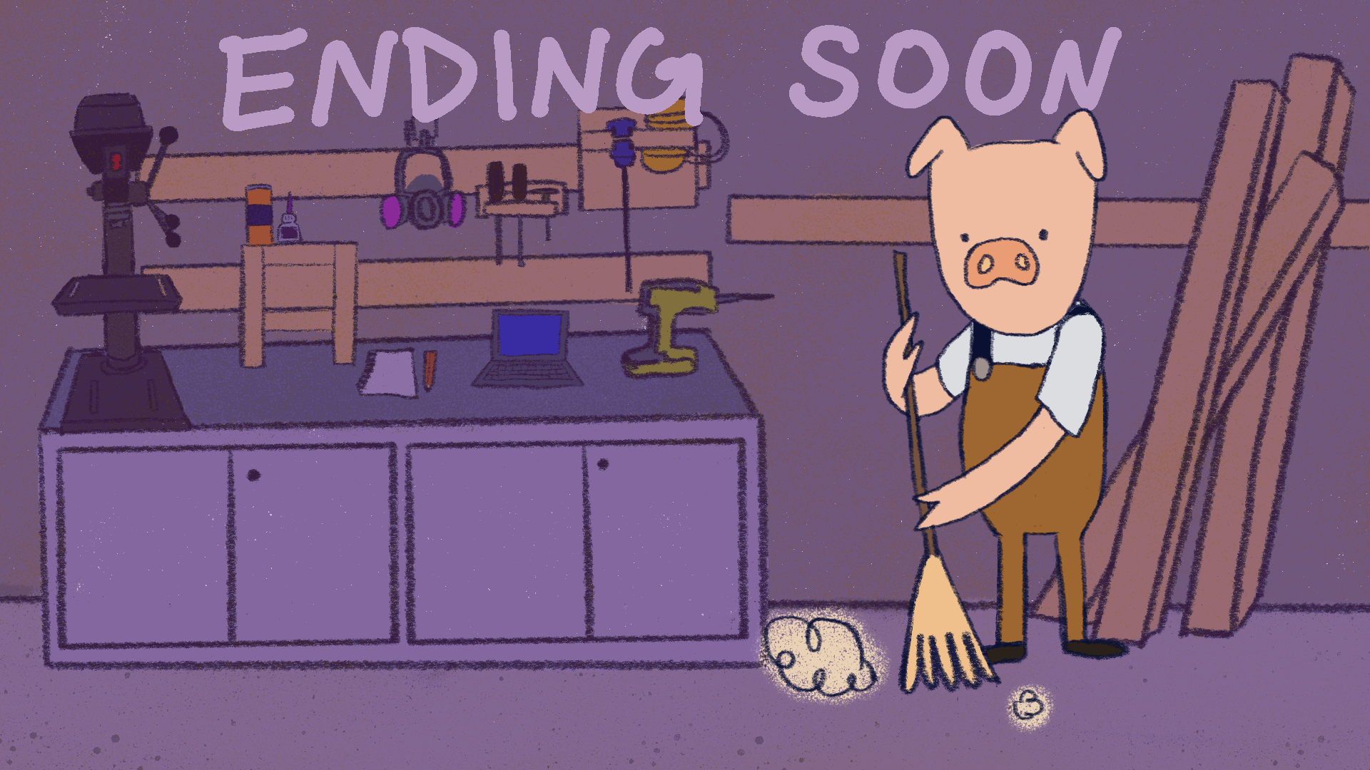 Ending soon screen for sporkypig_ on Twitch