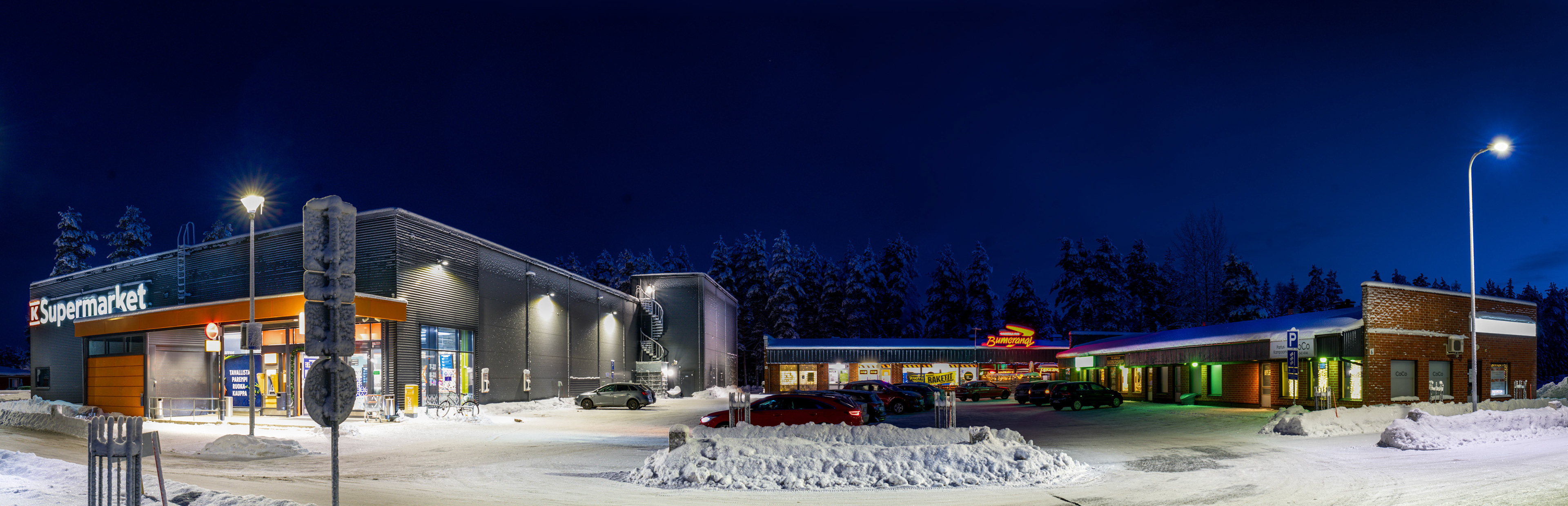 Iltavalojen tunnelmaa