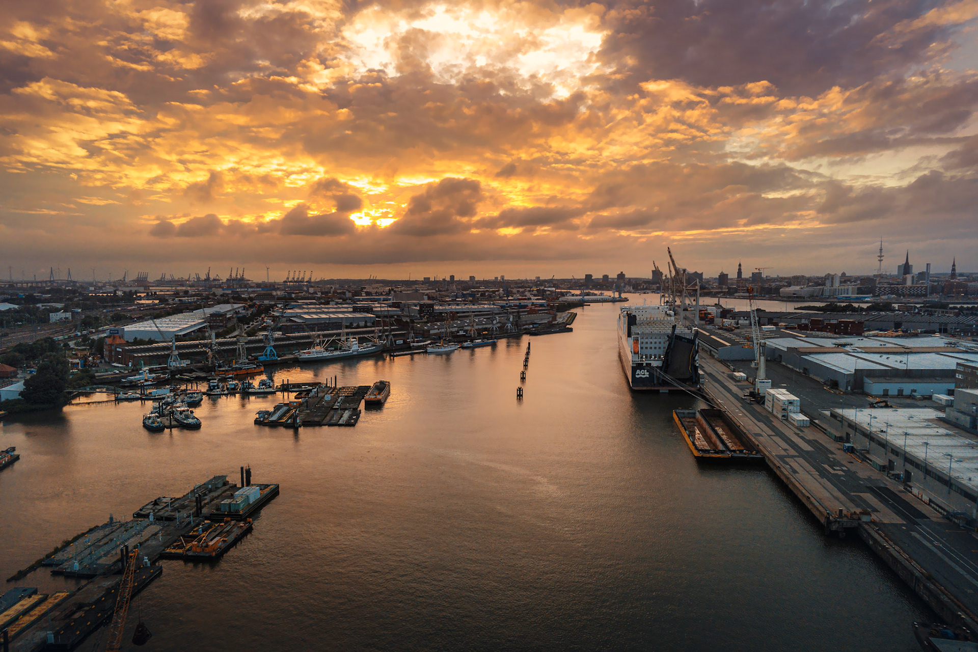 Hafen Panorama