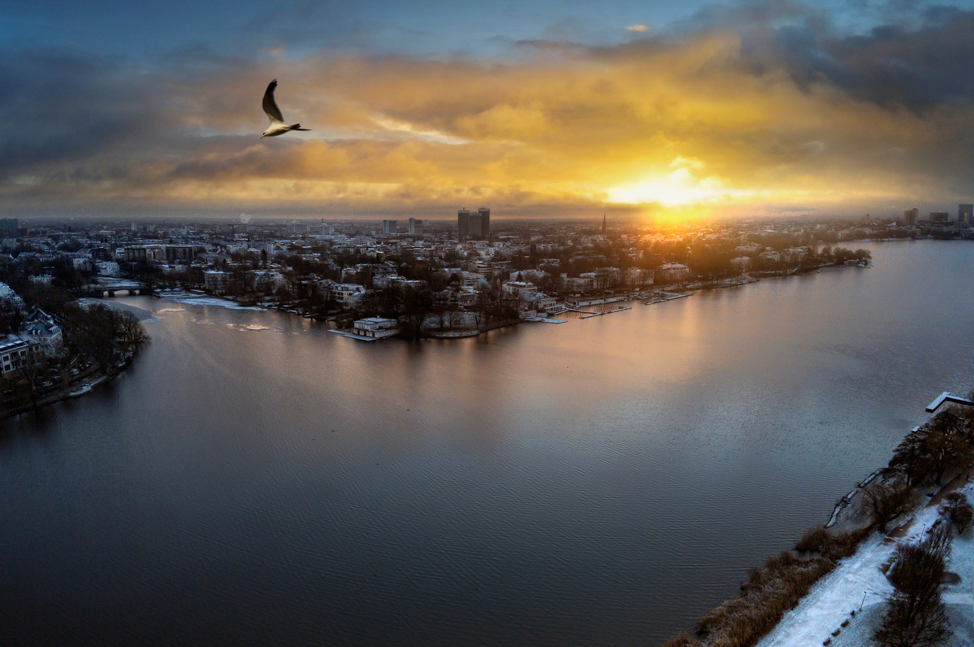 Aussenalster Sunrise