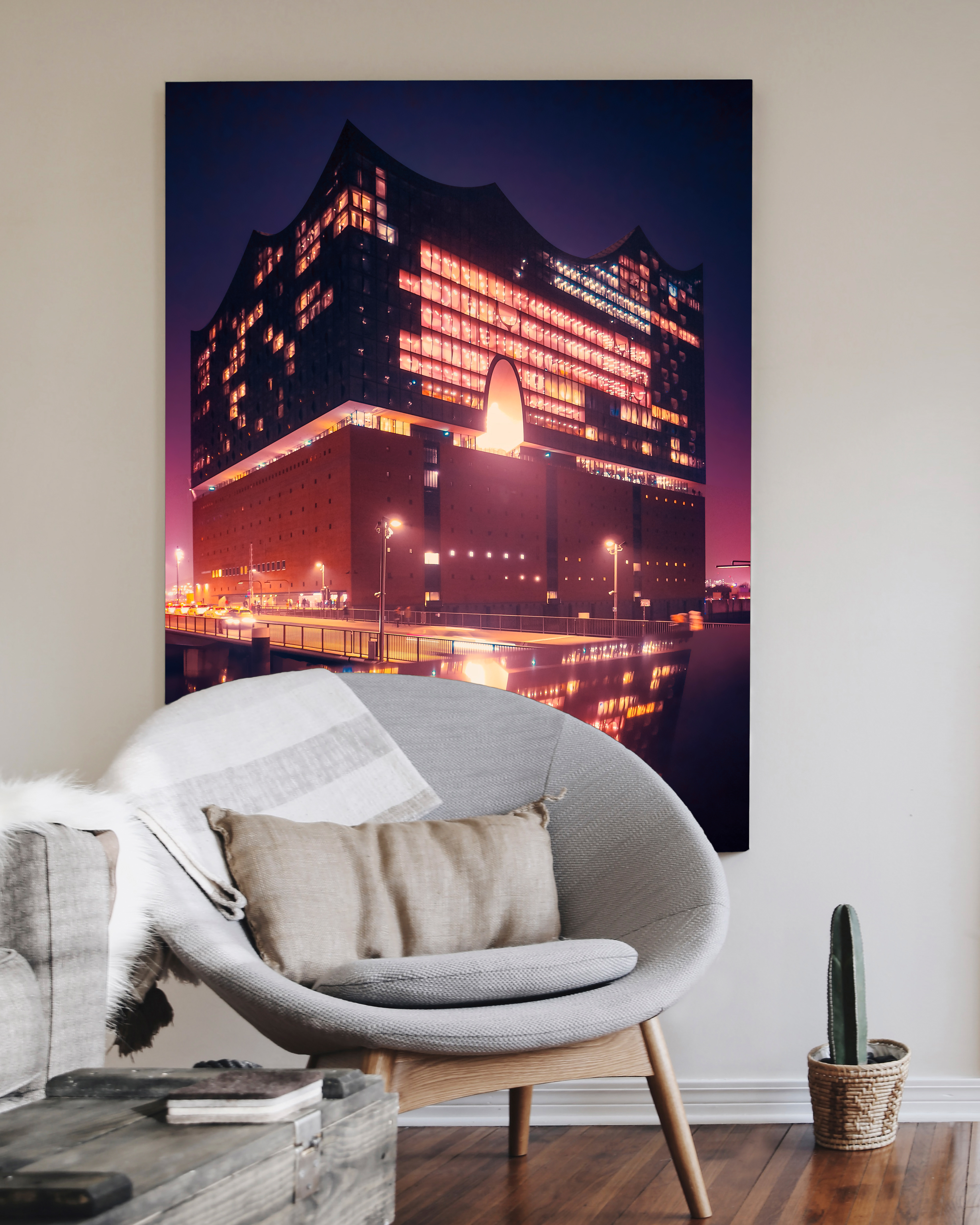 Hamburg Printmotiv Elbphilharmonie