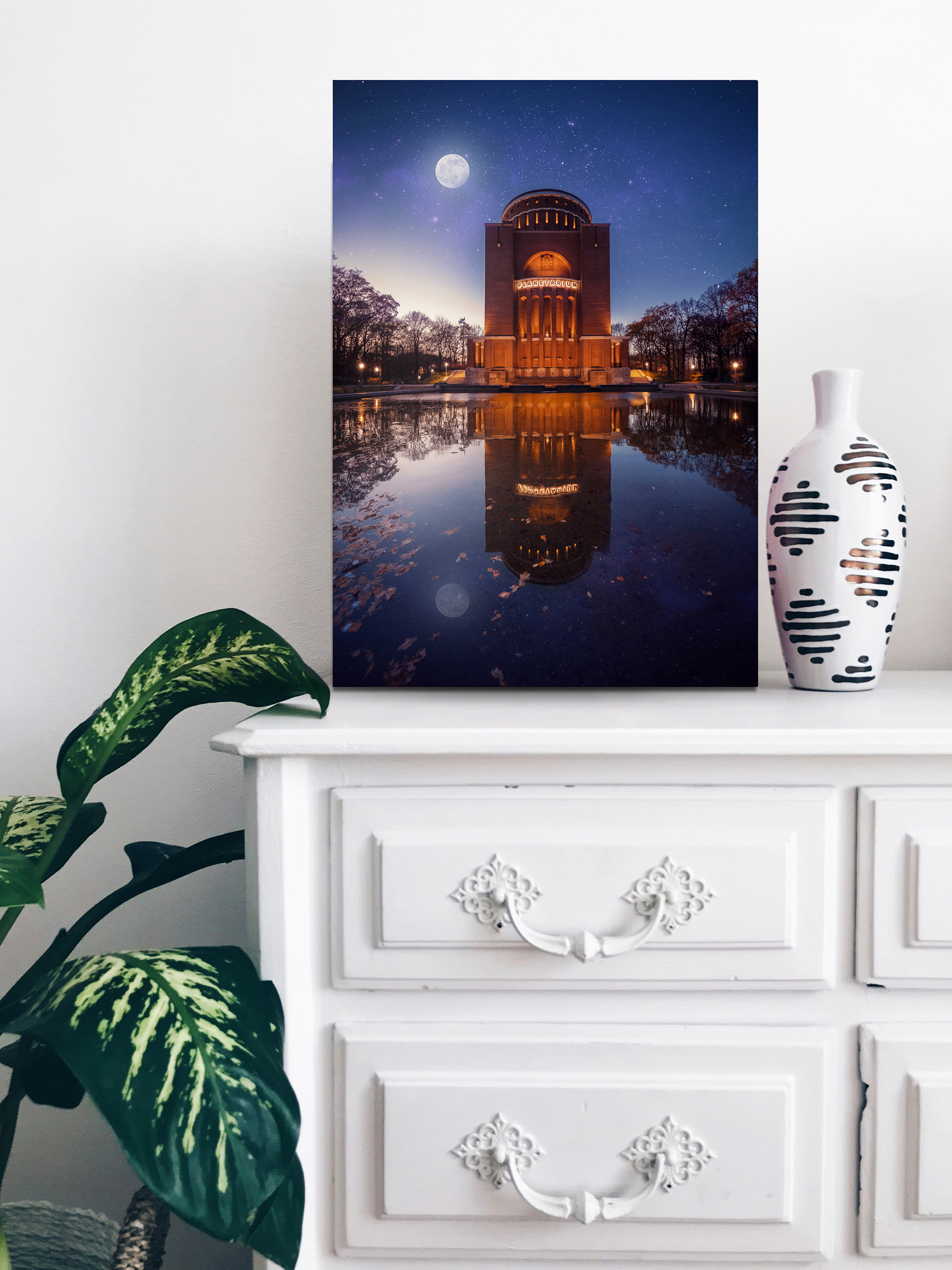 Hamburg Printmotiv Planetarium