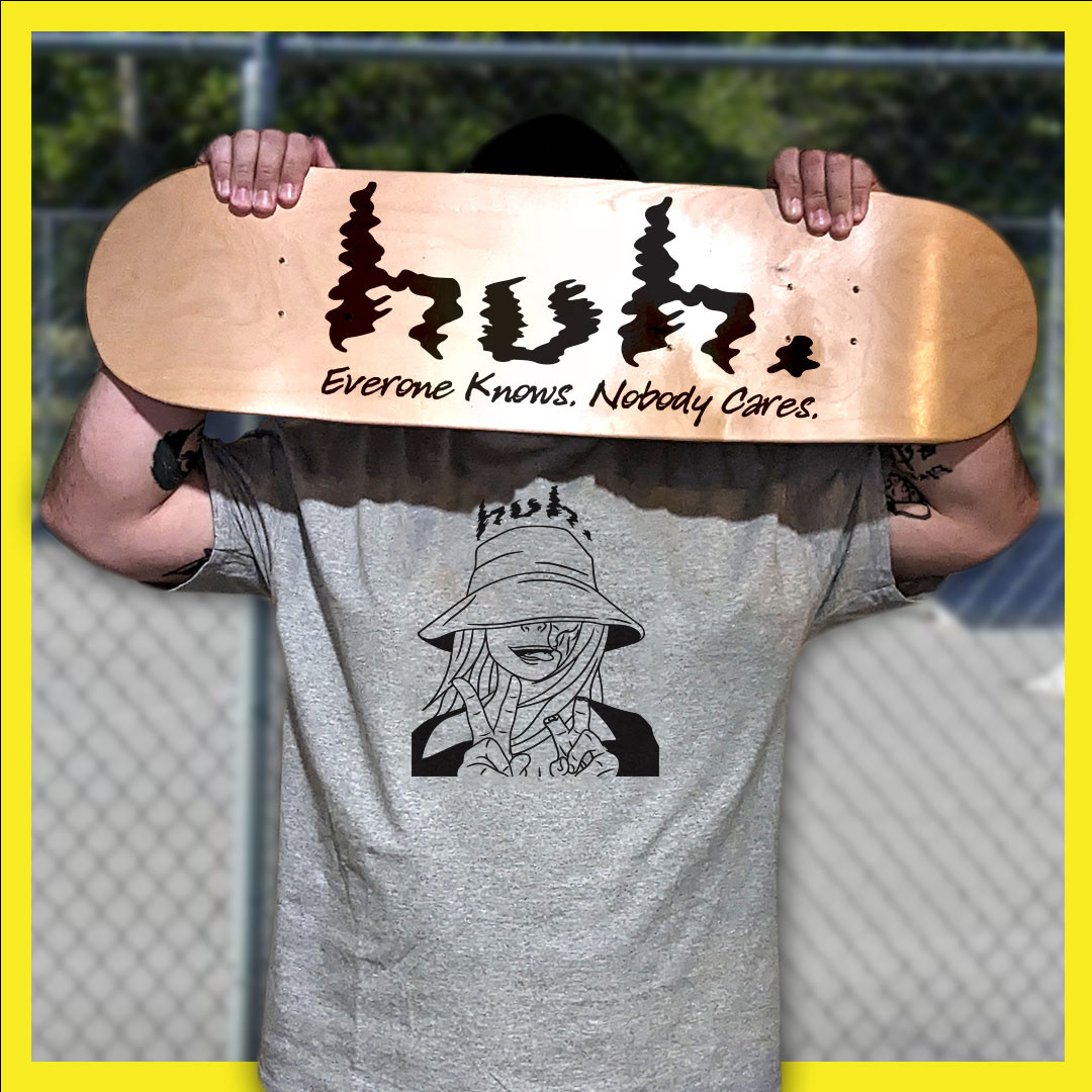 huh. Skateboard Apparel