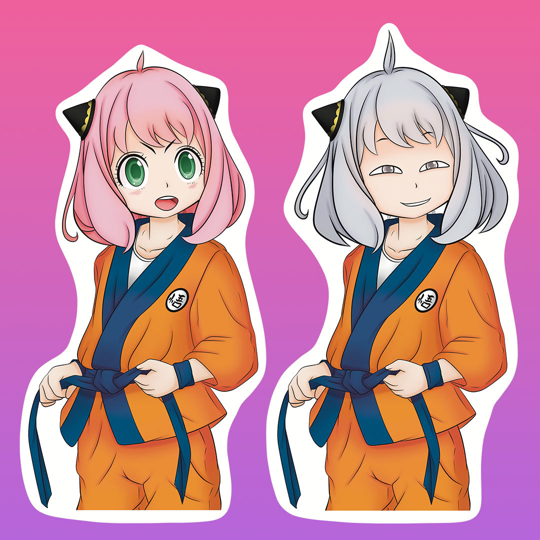 Stickers of Anya