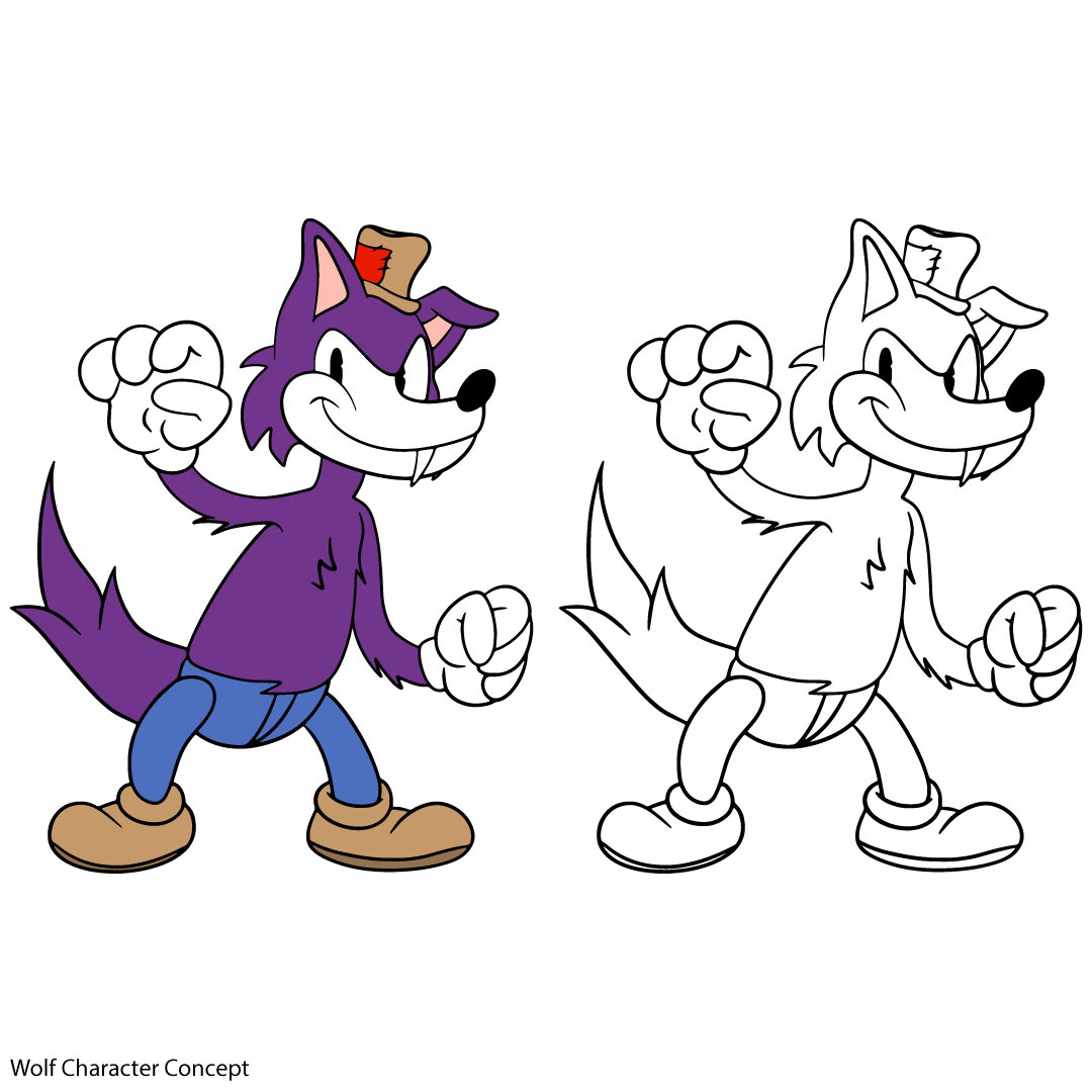 Wolf Character Concept