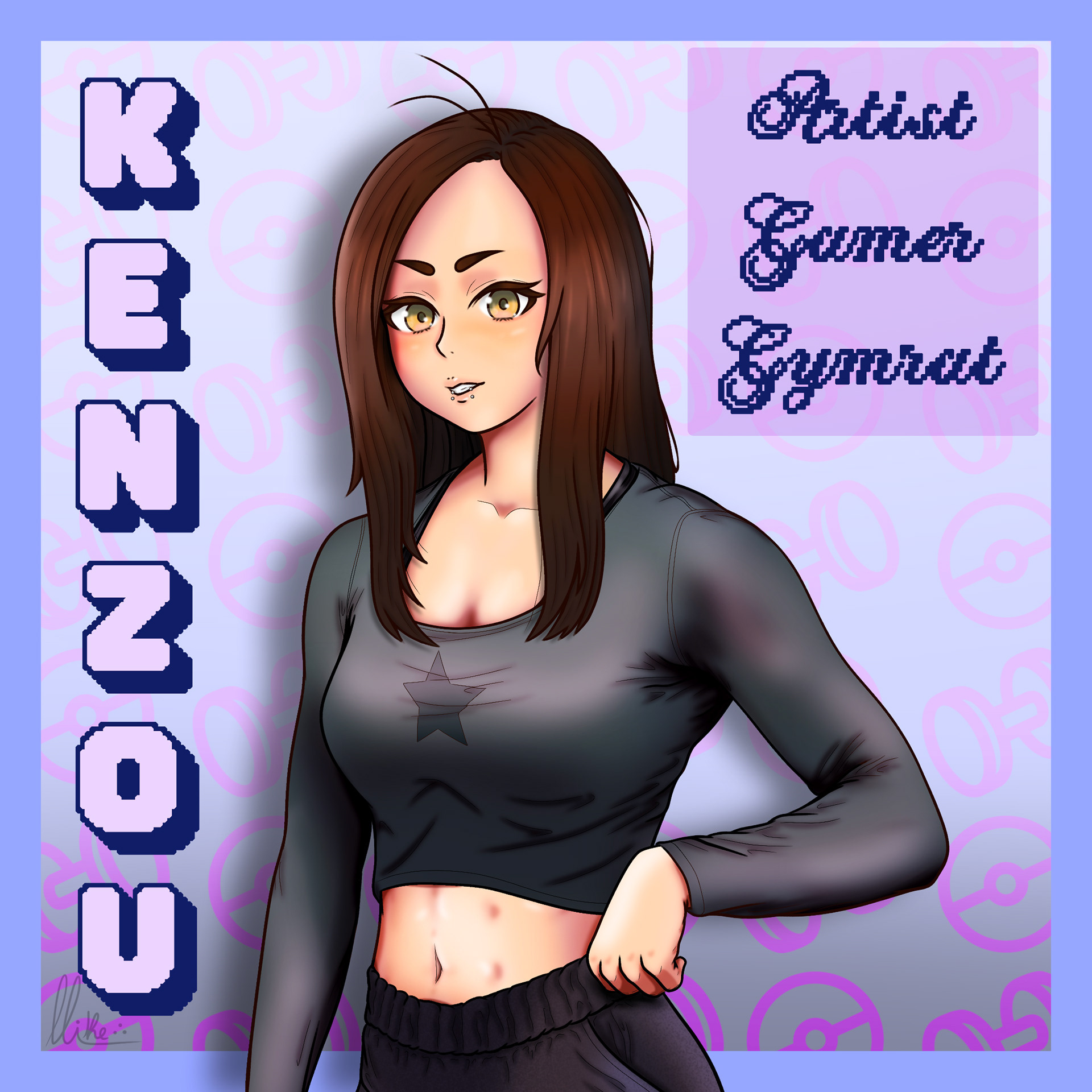 Kenzou TikTok Illustration