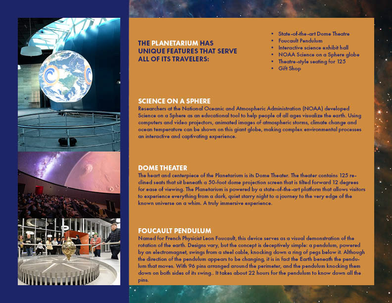 Orange Coast College Planetarium Brochure