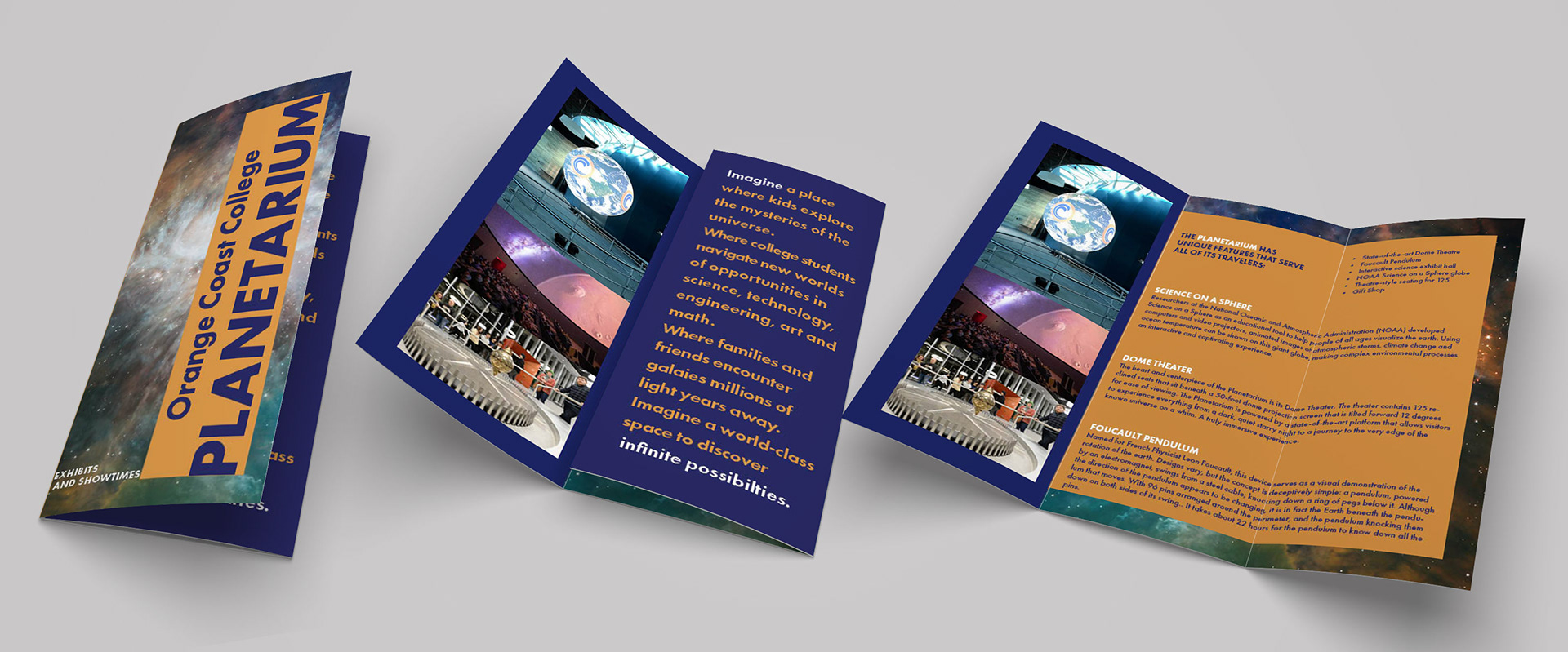 Orange Coast College Planetarium Brochure
