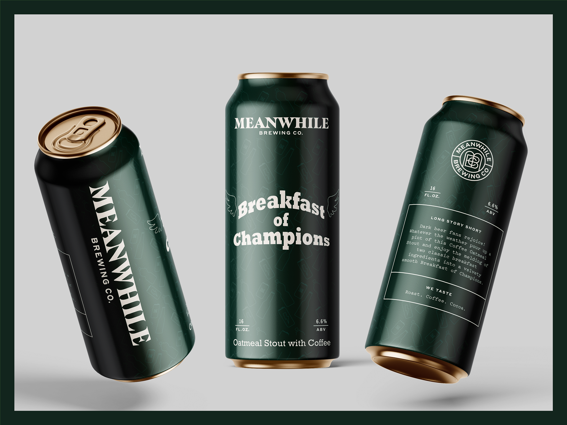 Meanwhile Brewing Can Labels