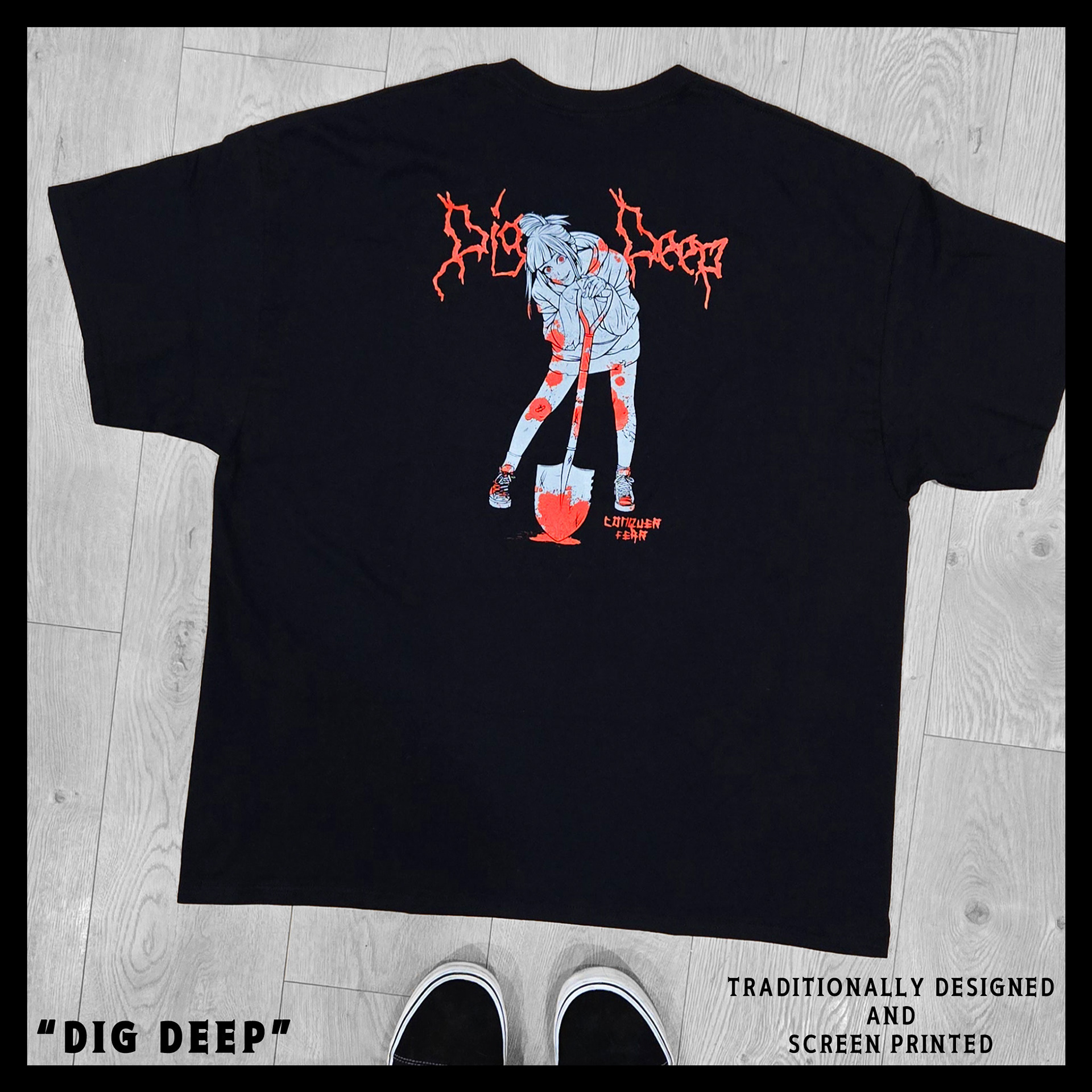 Dig Deep Traditionally Screen Printed Shirt