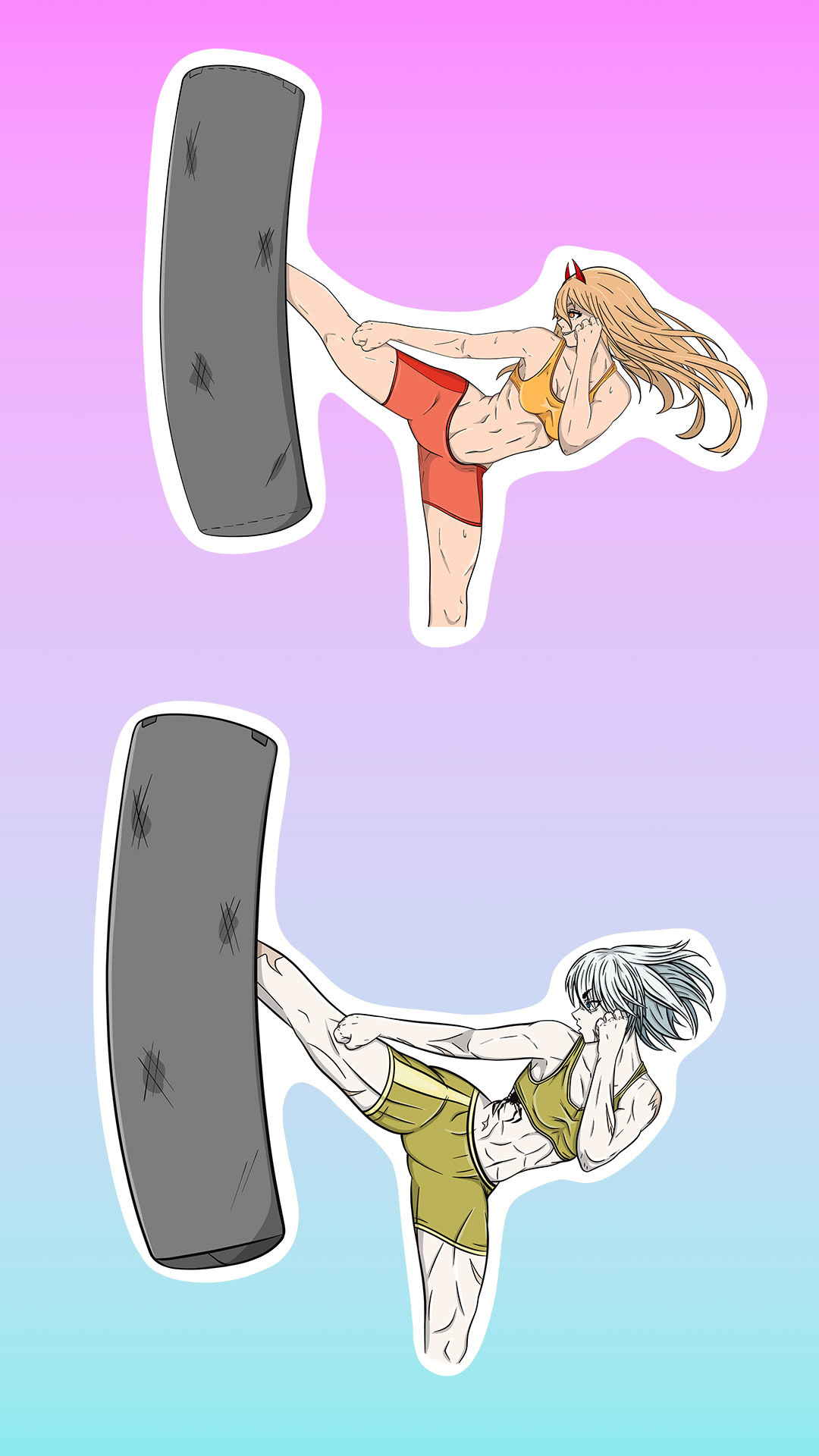 Stickers of Power and Vera