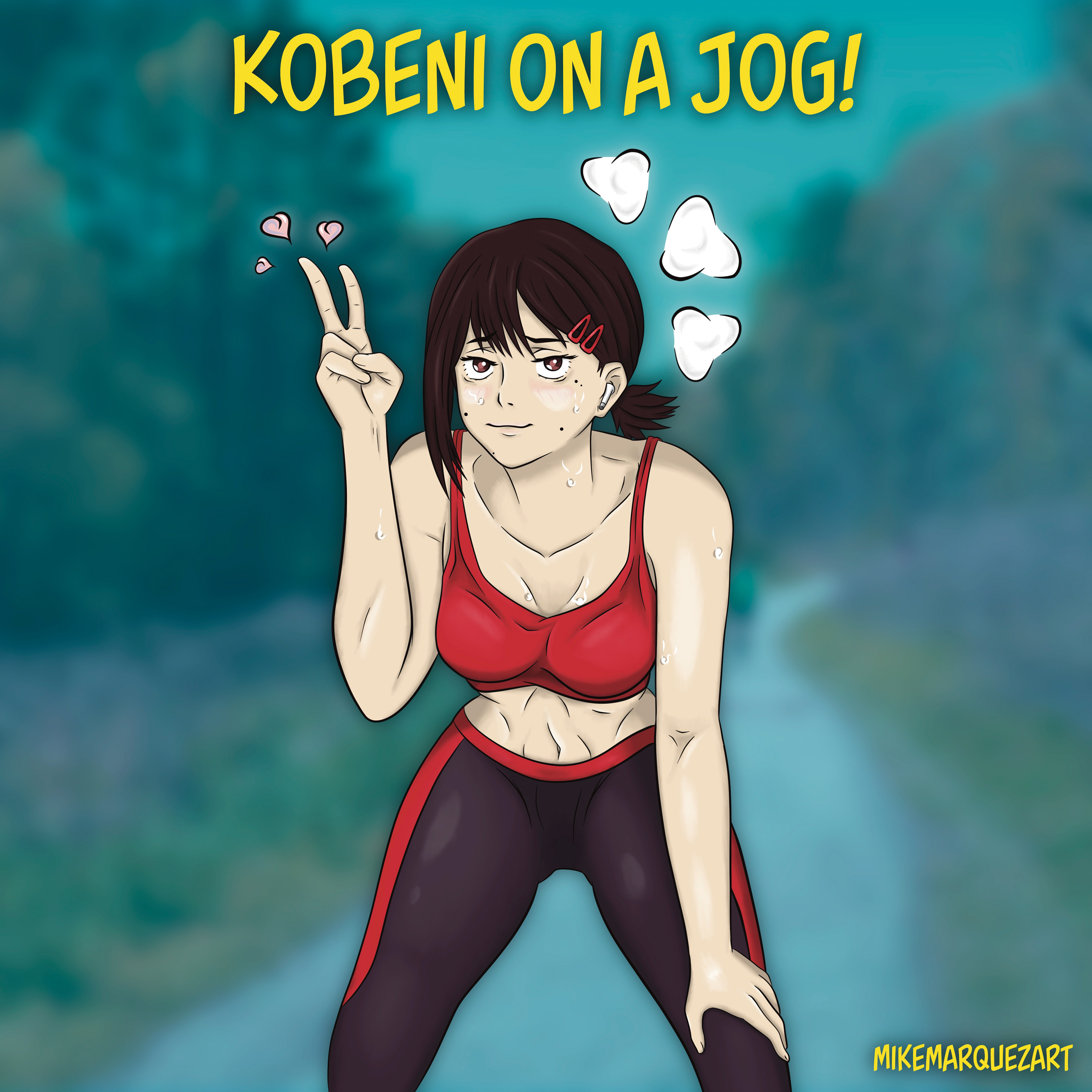 On A Jog