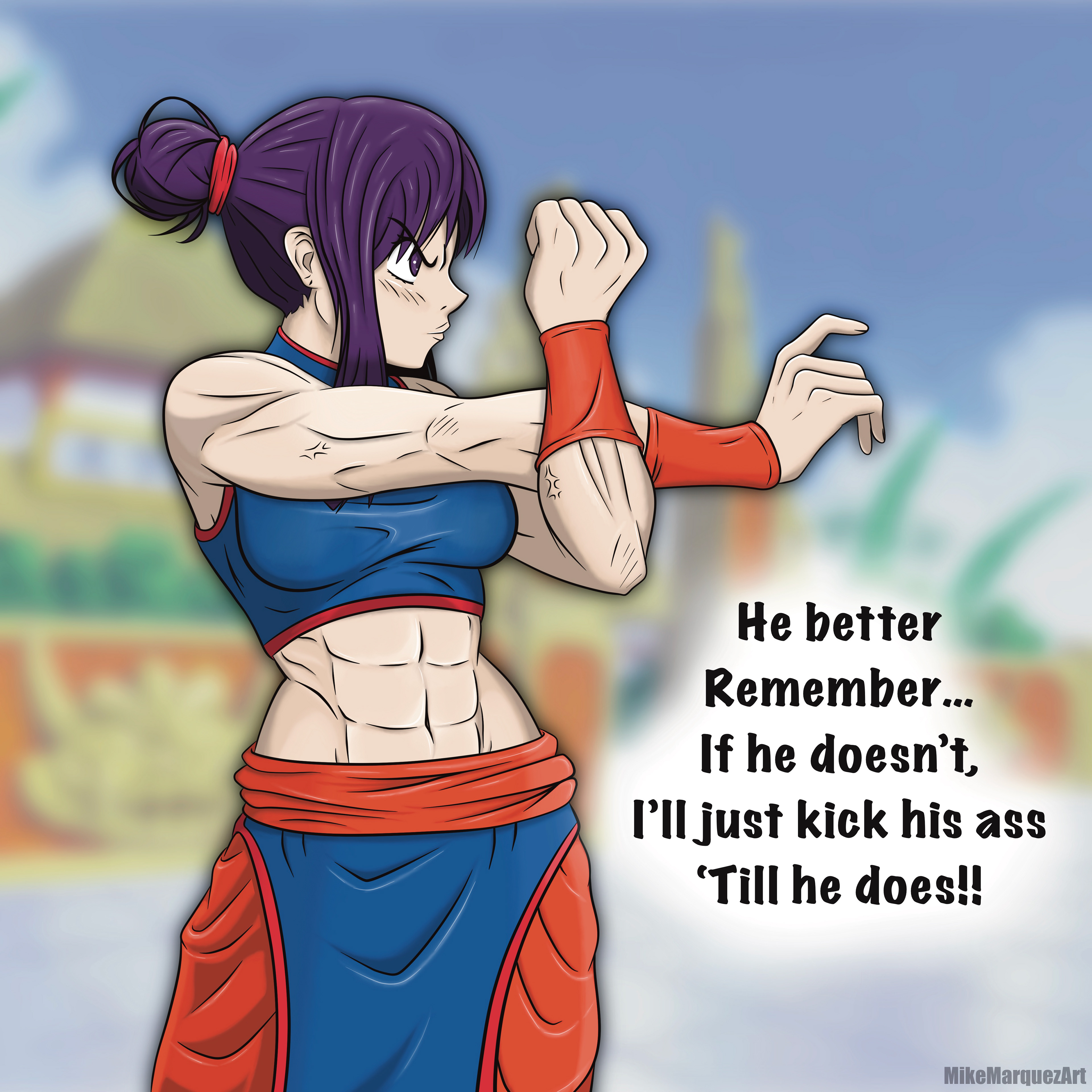 He Better Remember...