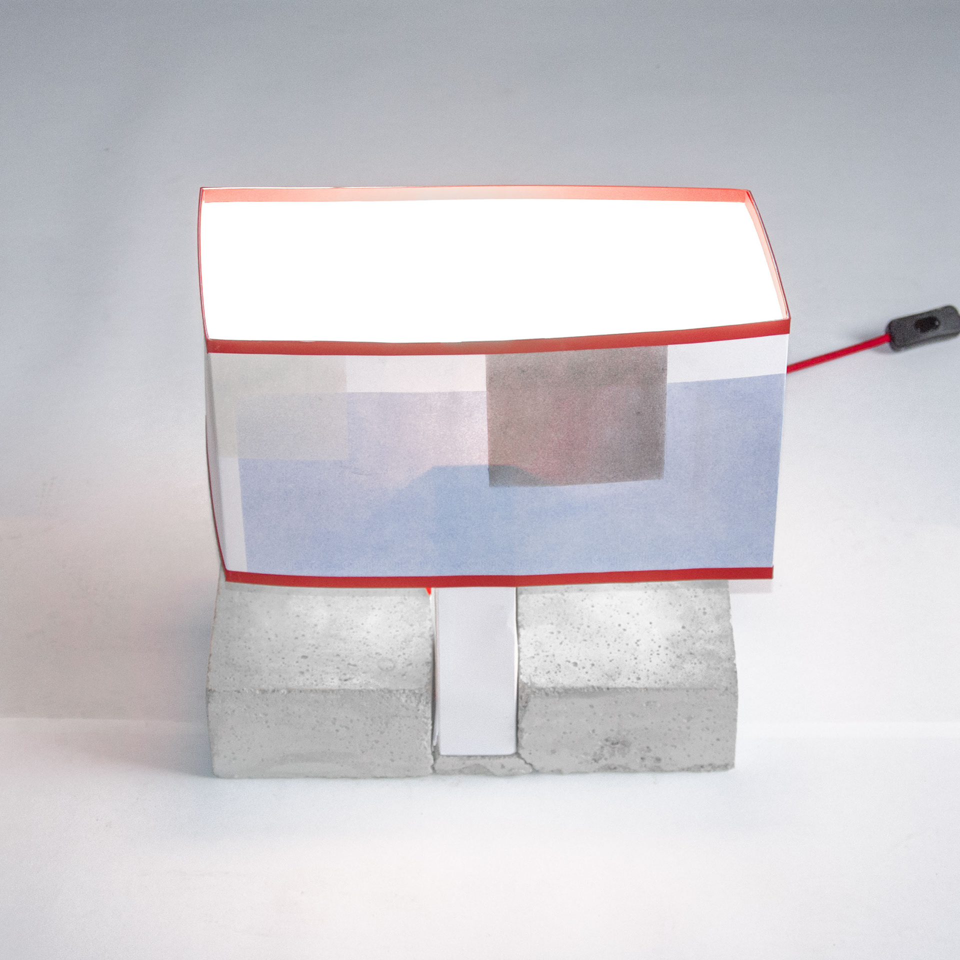 Lampe Béton/Papier