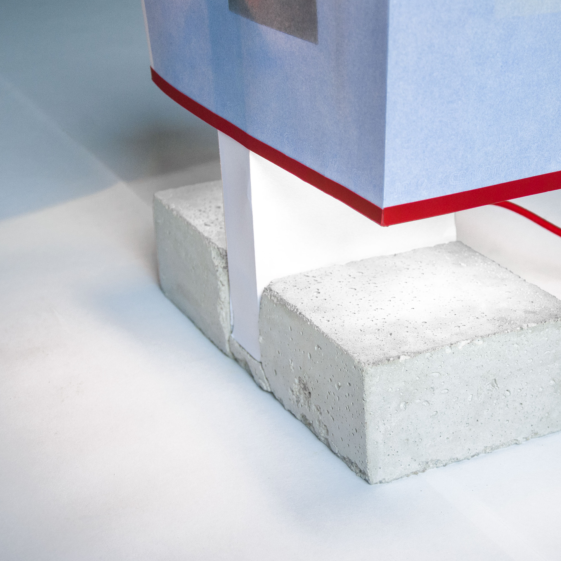 Lampe Béton/Papier