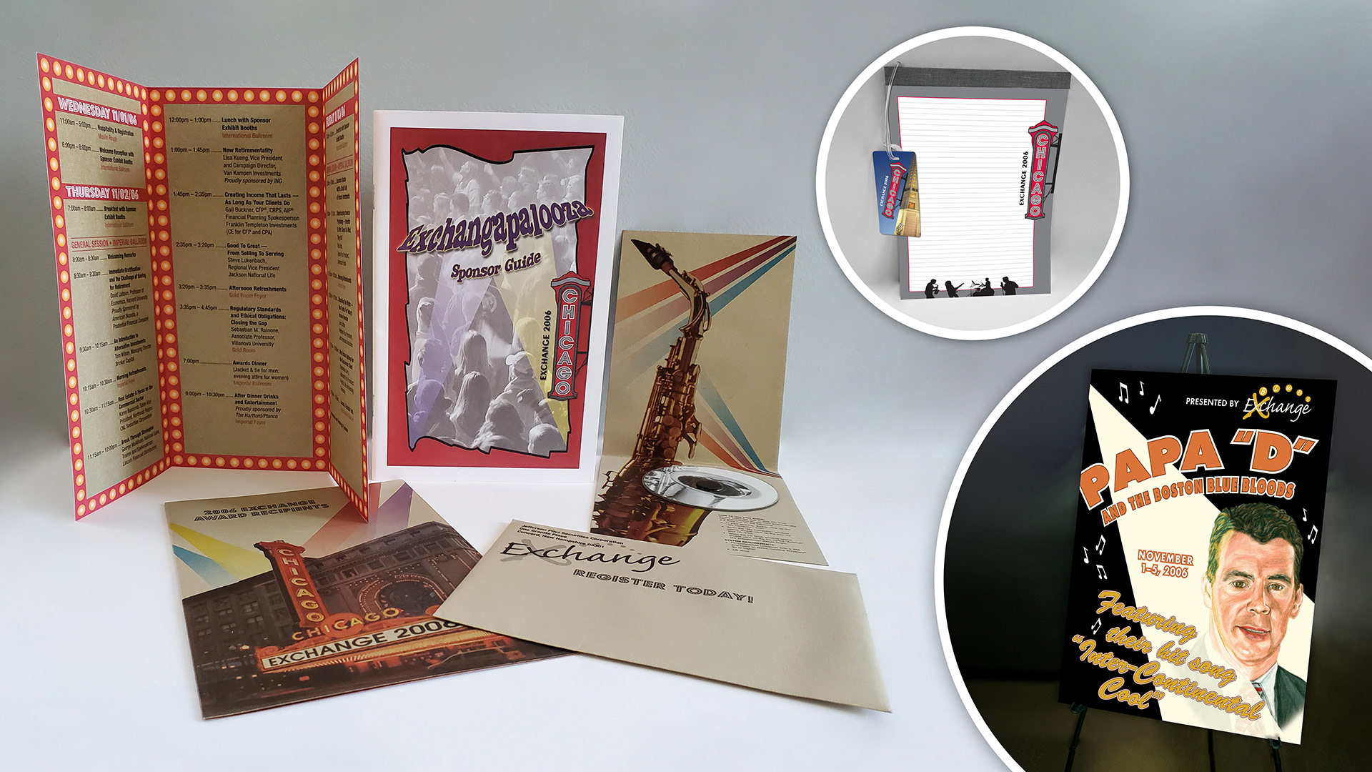 Theme and collateral design for partner event.