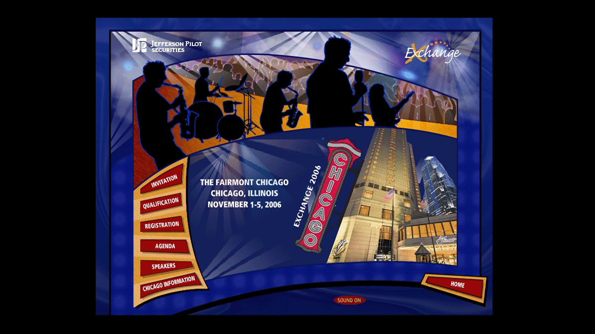 Interactive invitation for partner event.