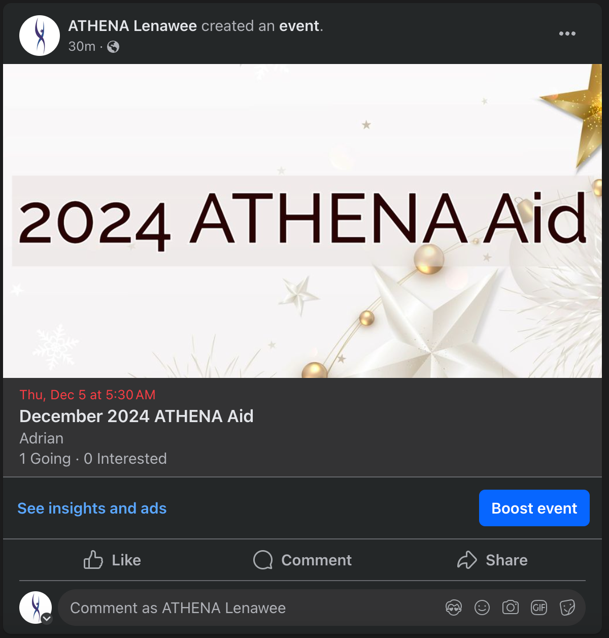 Facebook Event