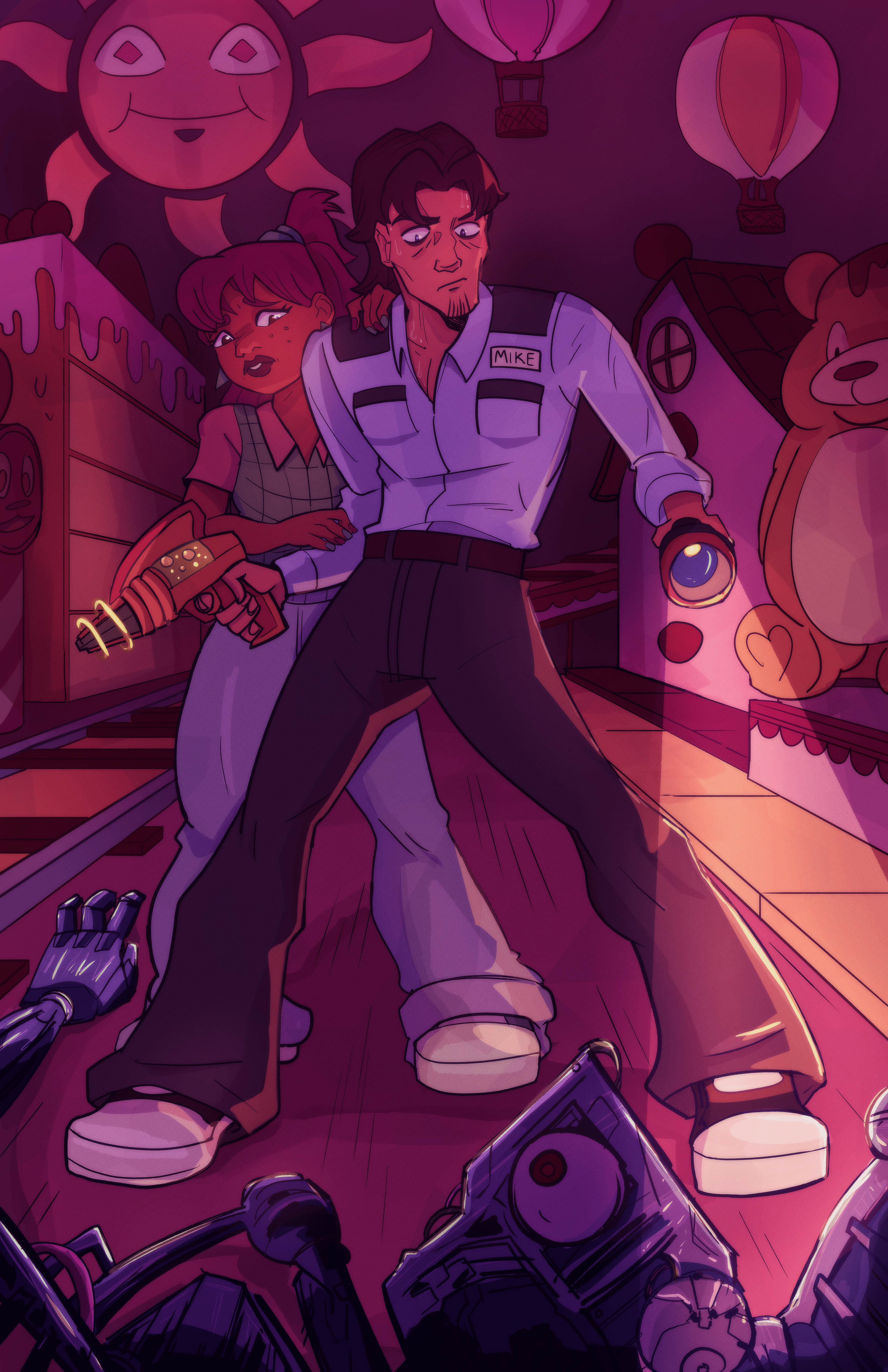 FNAF The Dark Ride Fanart