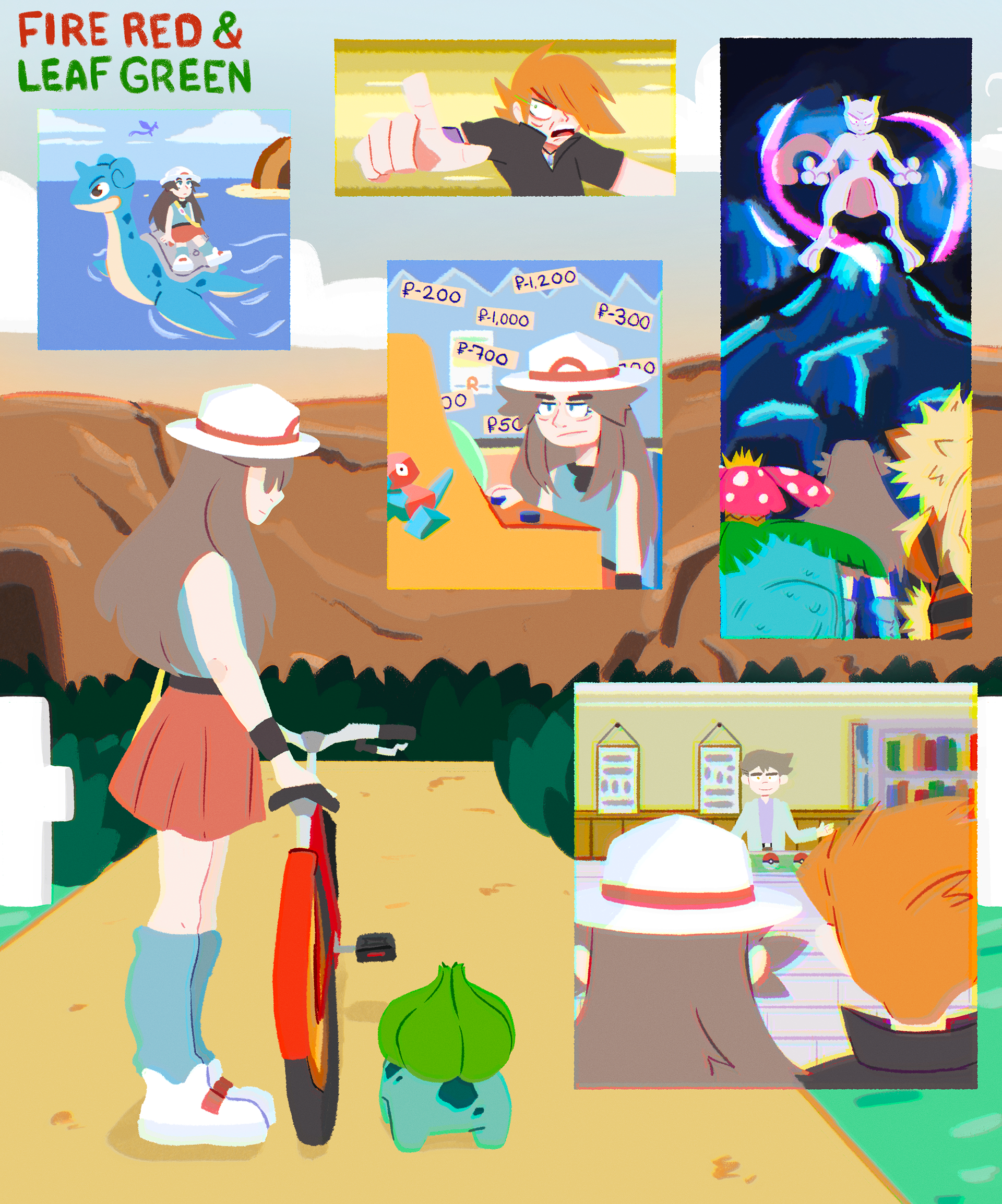 FireRed LeafGreen Fanart