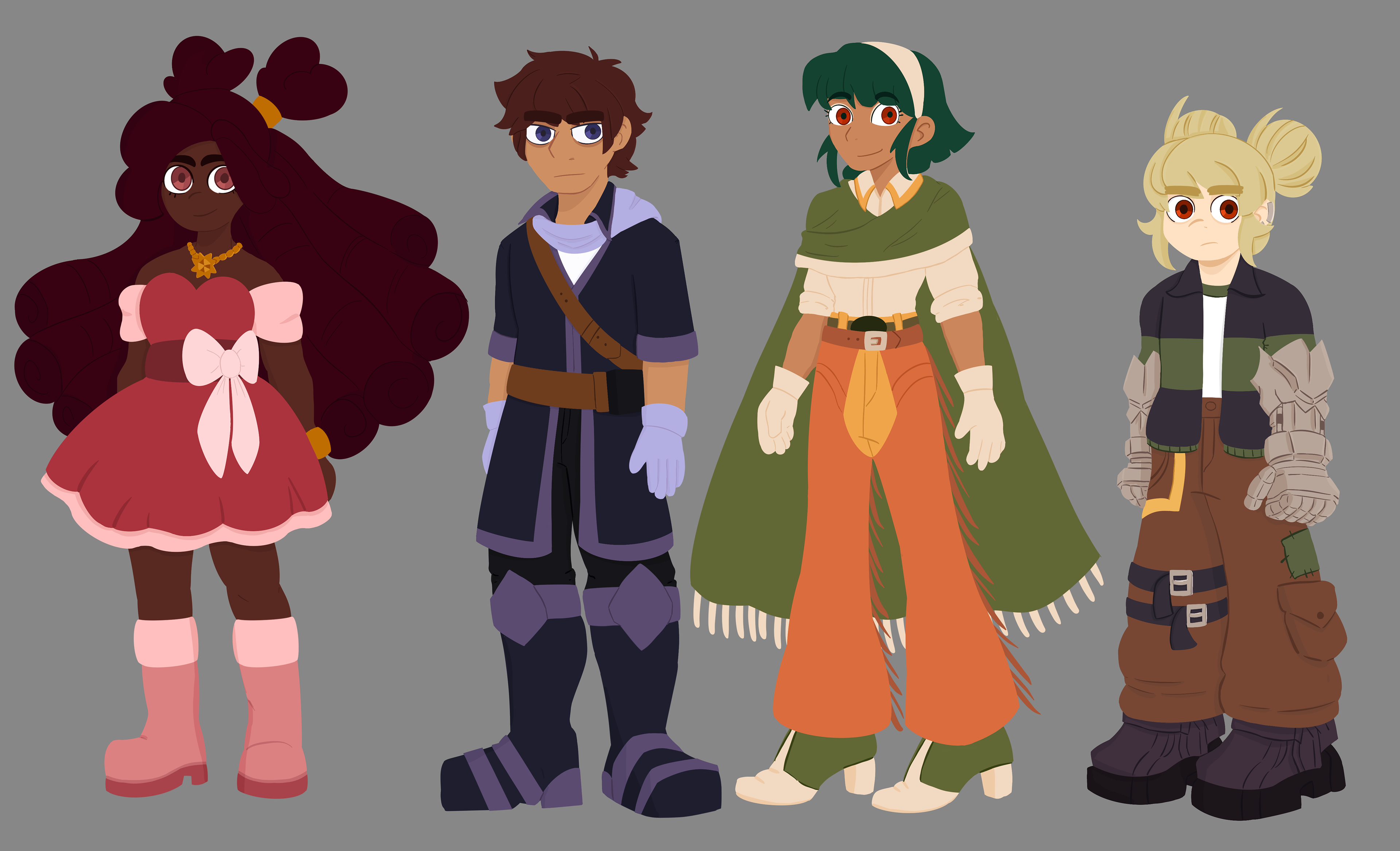 Magical Girl Pitch Group Transformation Lineup