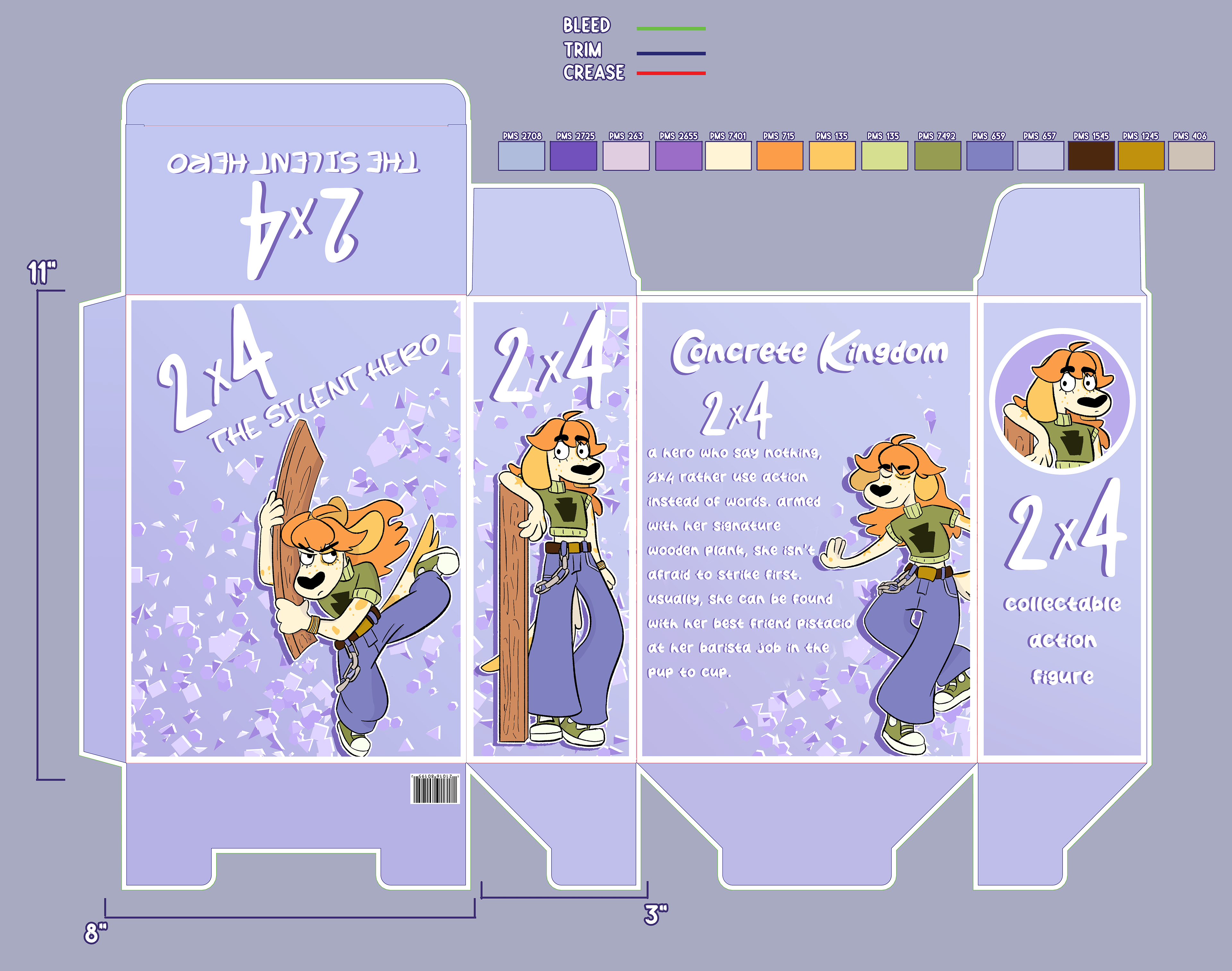 Mock-Up of Packaging