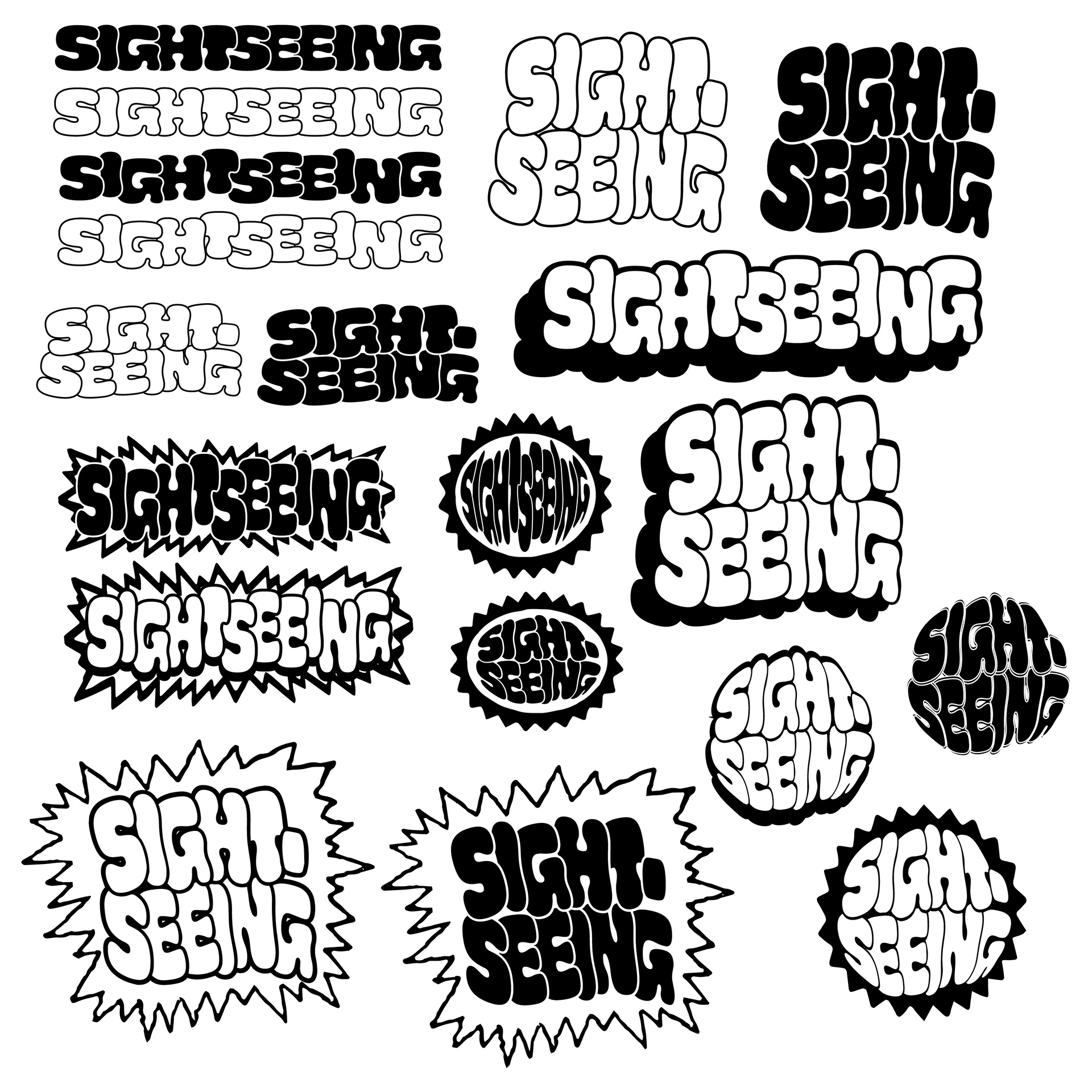 Sightseeing Logo Development 1