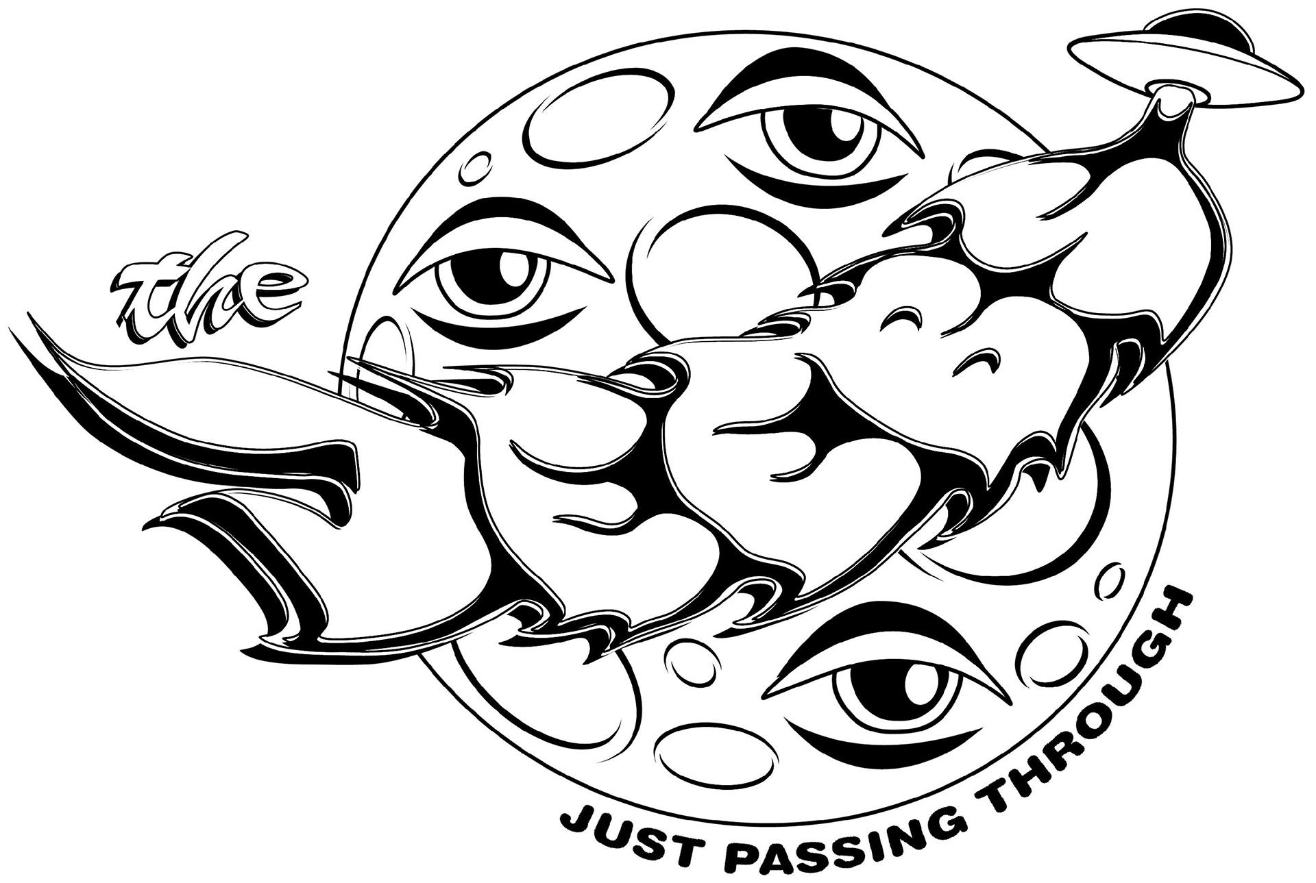 Jeebs T-Shirt linework