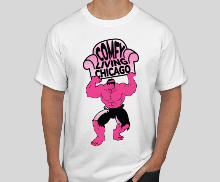 Comfy Living "Hulk" T-Shirt Sample Alt