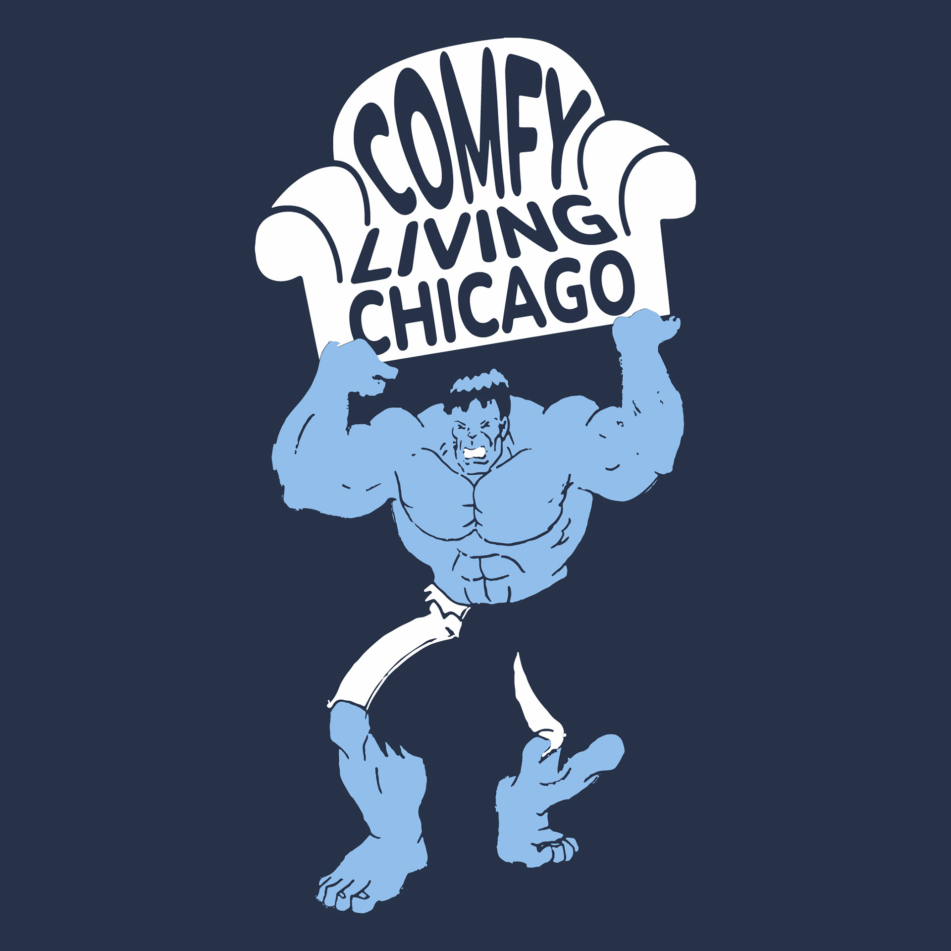 Comfy Living "Hulk" T-Shirt Graphic