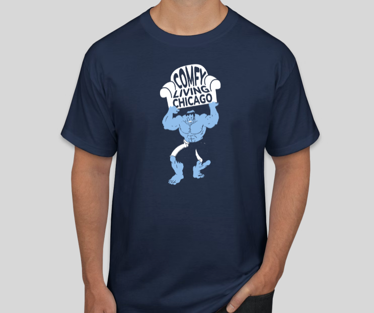 Comfy Living "Hulk" T-Shirt Sample