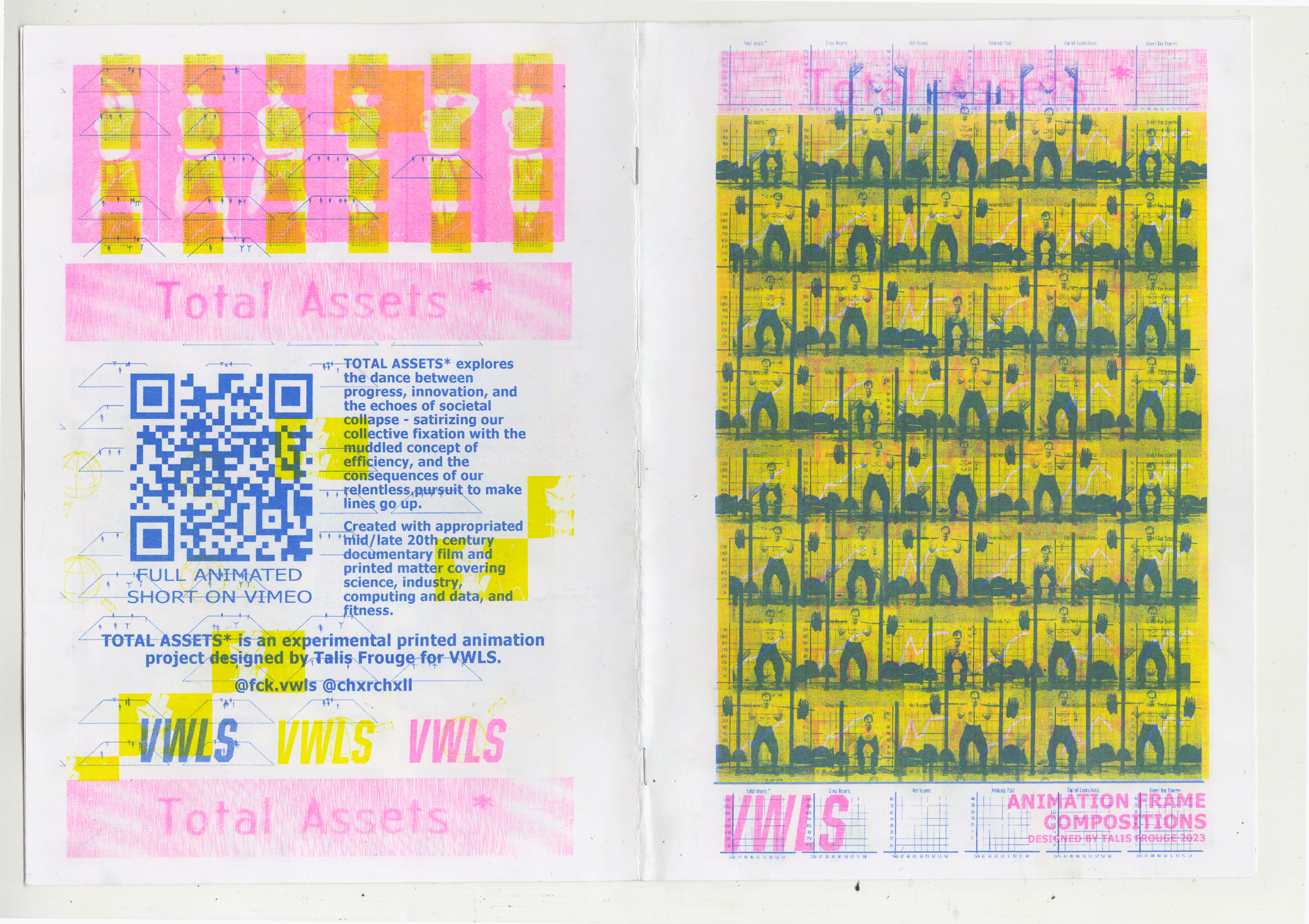 Zine back and front cover