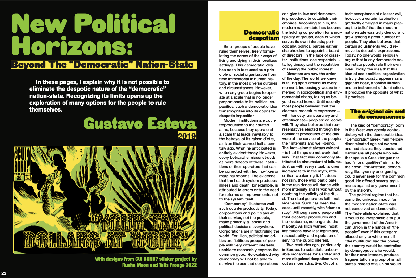 Spread Sample 3 - Gustavo Esteva