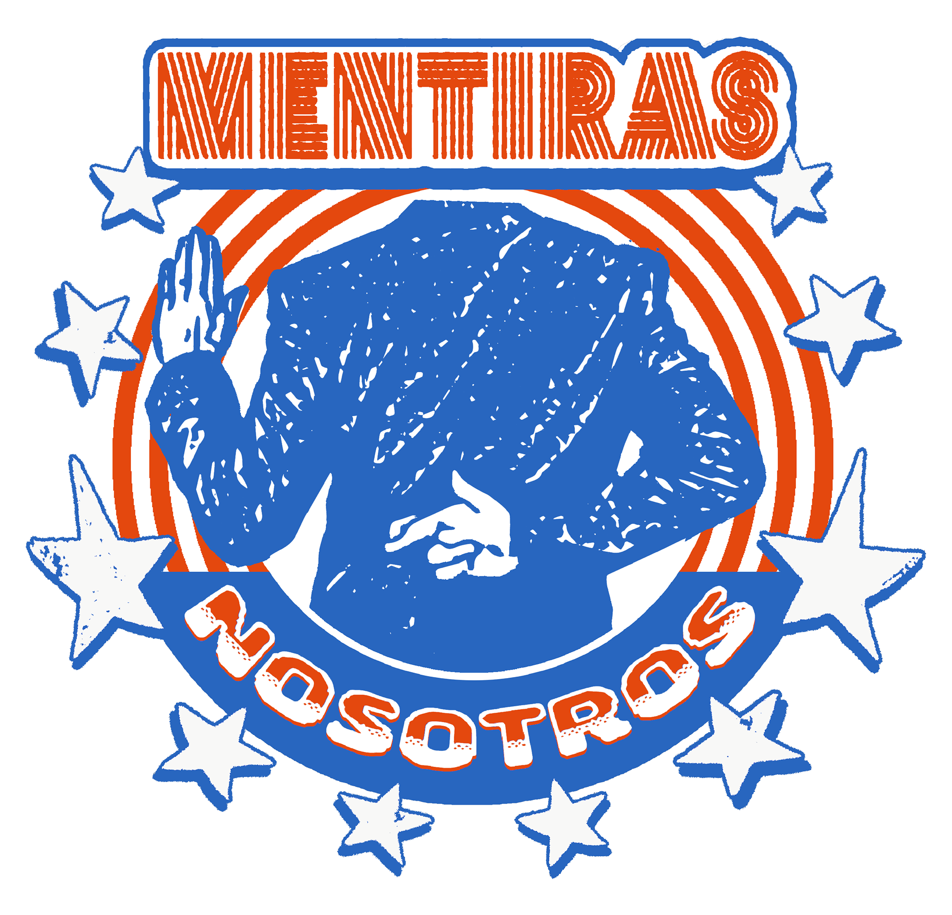 "Mentiras" shirt graphic