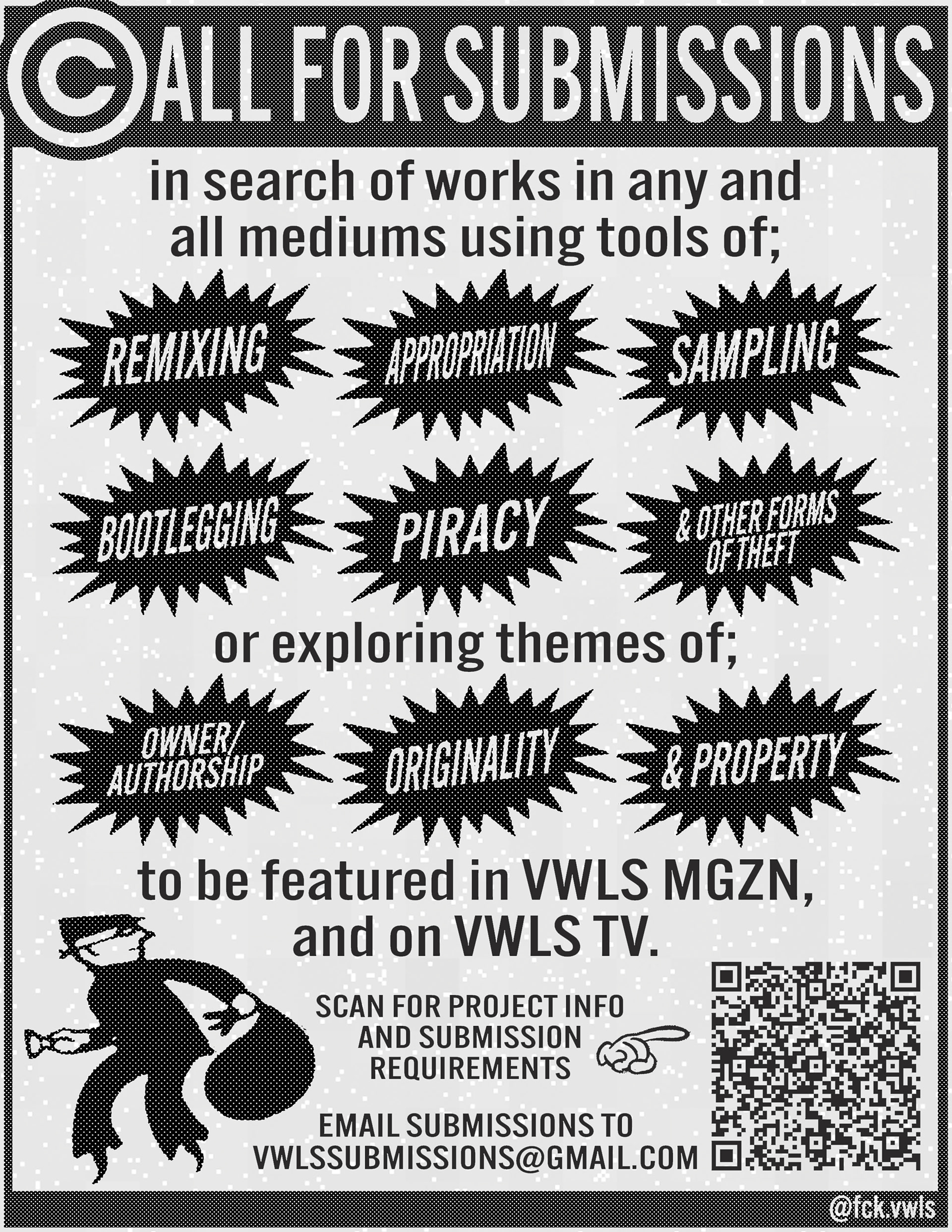 VWLS call for submissions poster