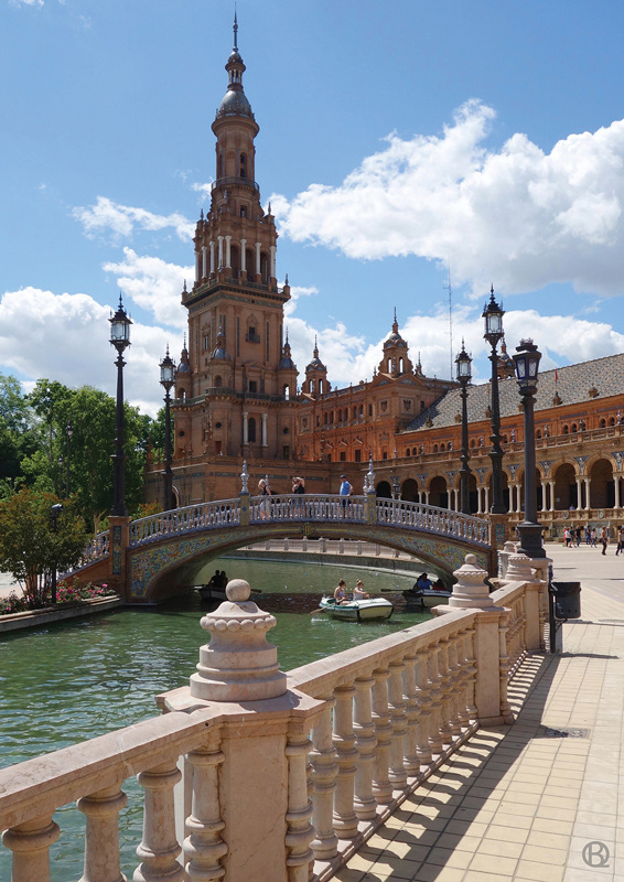 Plaza de Espana, photograph by Blue Quartz Design