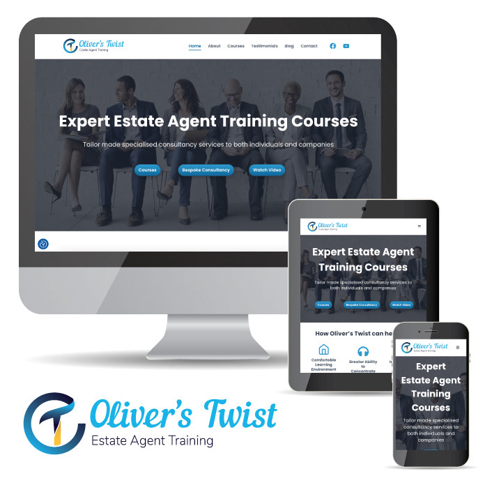 Website Designed for Oliver's Twist - 2023