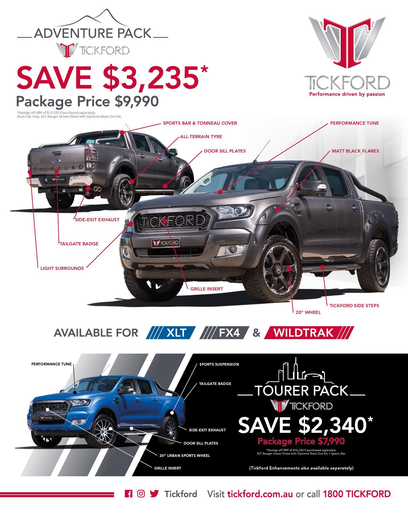 nickmossdesign - TICKFORD Adventure Pack Ad Design