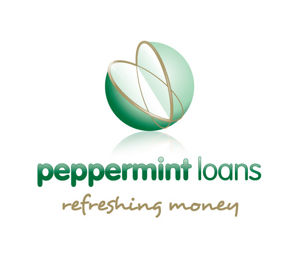 NMD nickmossdesign - PEPPERMINT LOANS Logo Design